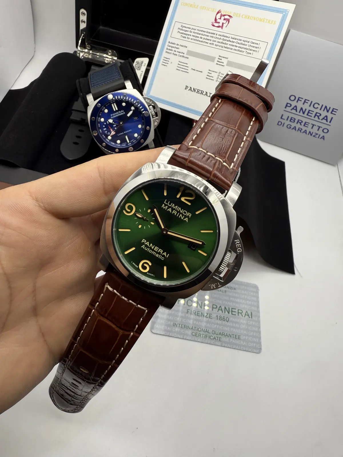 Panerai Luminor Marina Dial Verde