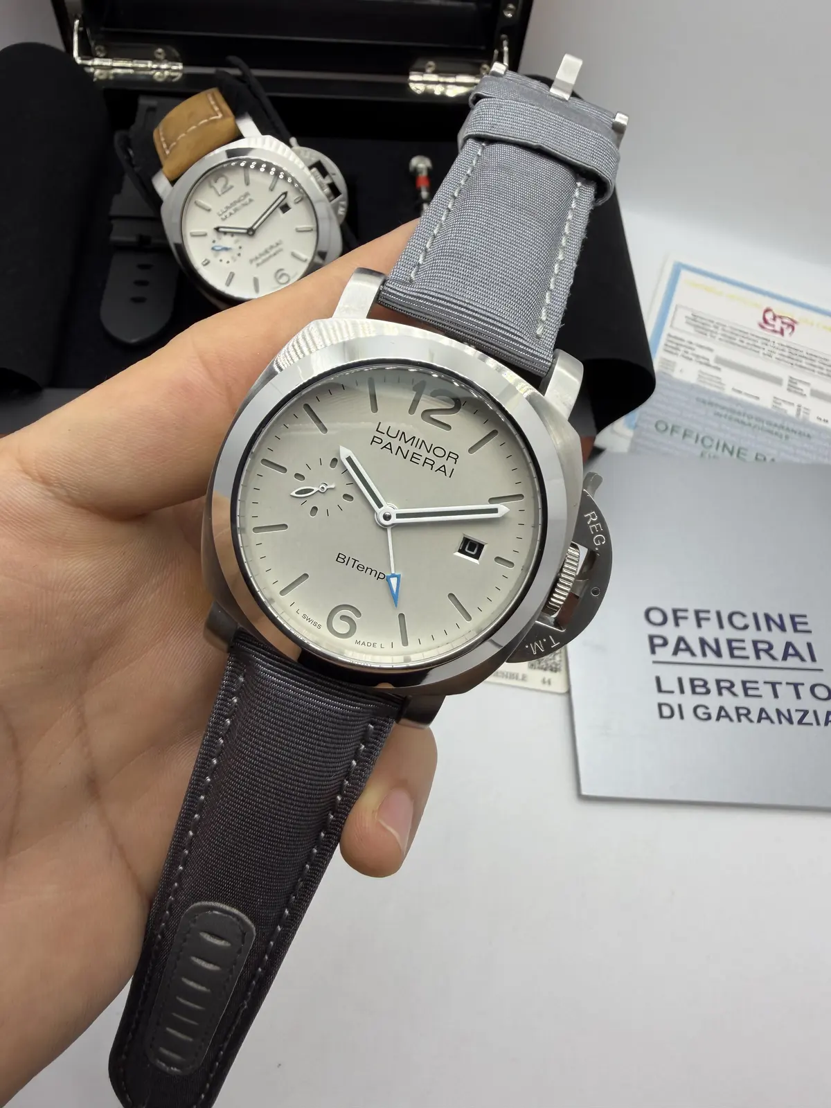 Panerai Luminor Marina Prata