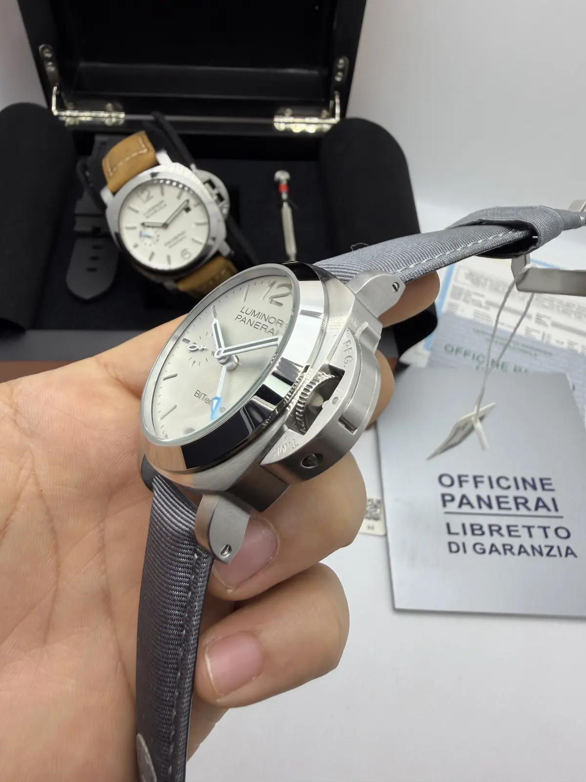 Panerai Luminor Marina Prata
