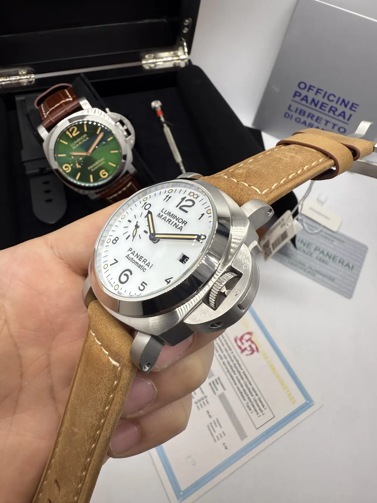 Panerai Luminor Marina Prata