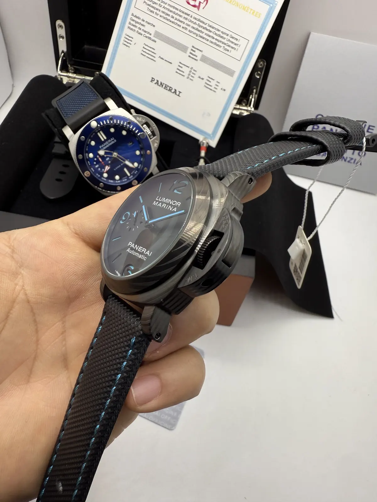 Panerai Luminor Marina Preto Dial Preto