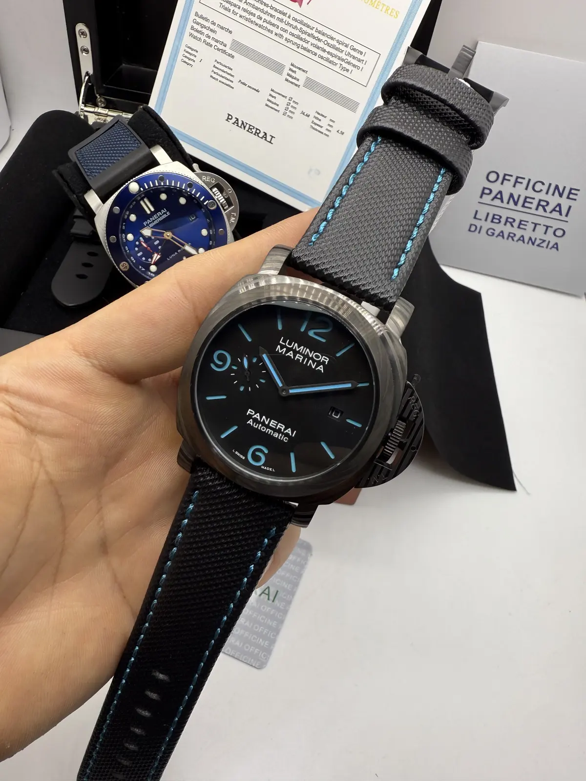 Panerai Luminor Marina Preto Dial Preto