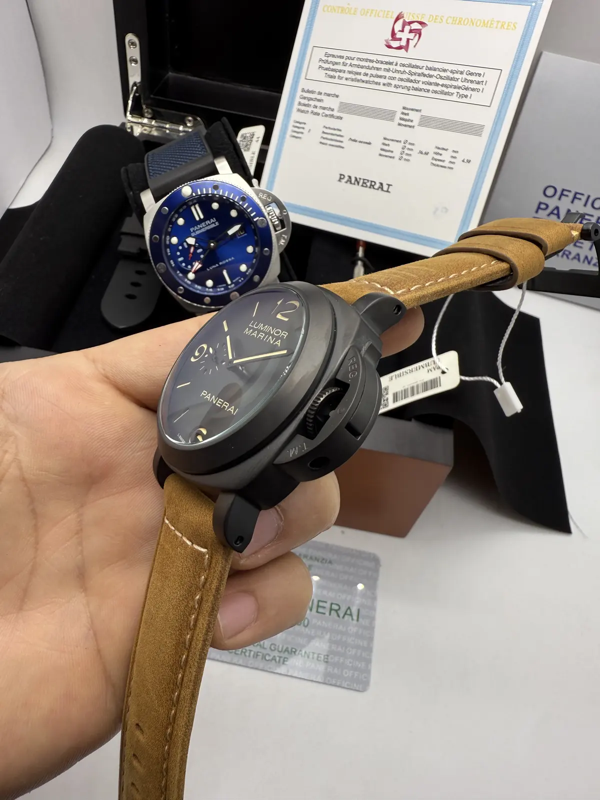 Panerai Luminor Marina Preto Dial Preto