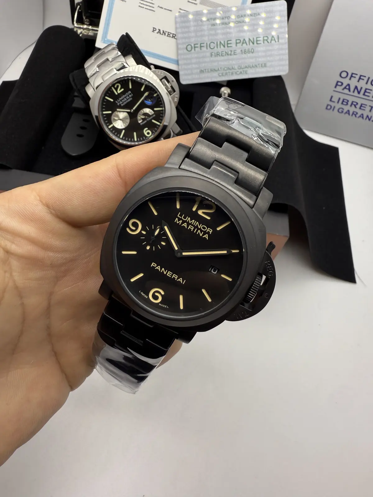 Panerai Luminor Marina Preto
