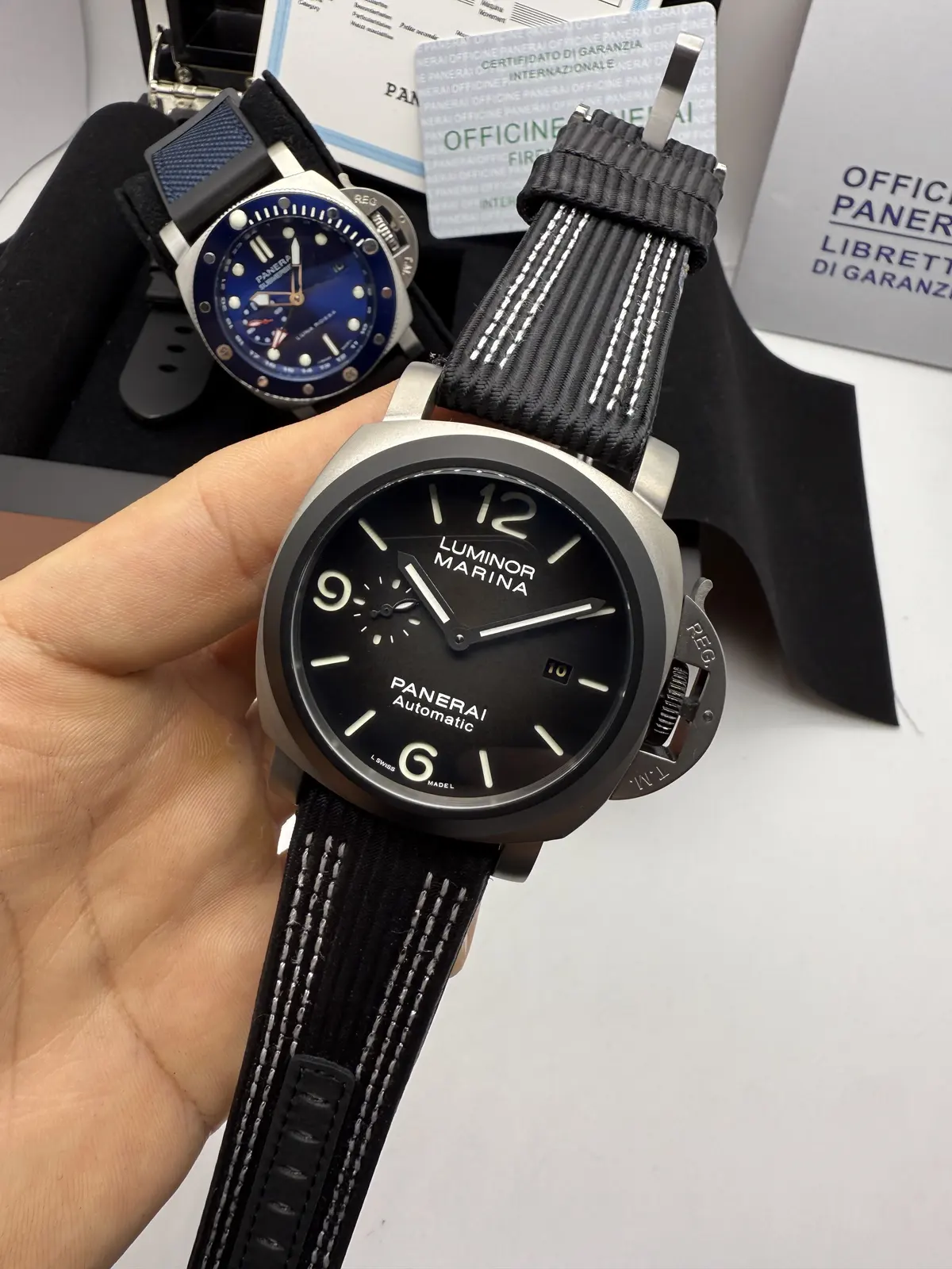 Panerai Marina Grafite Dial Preto
