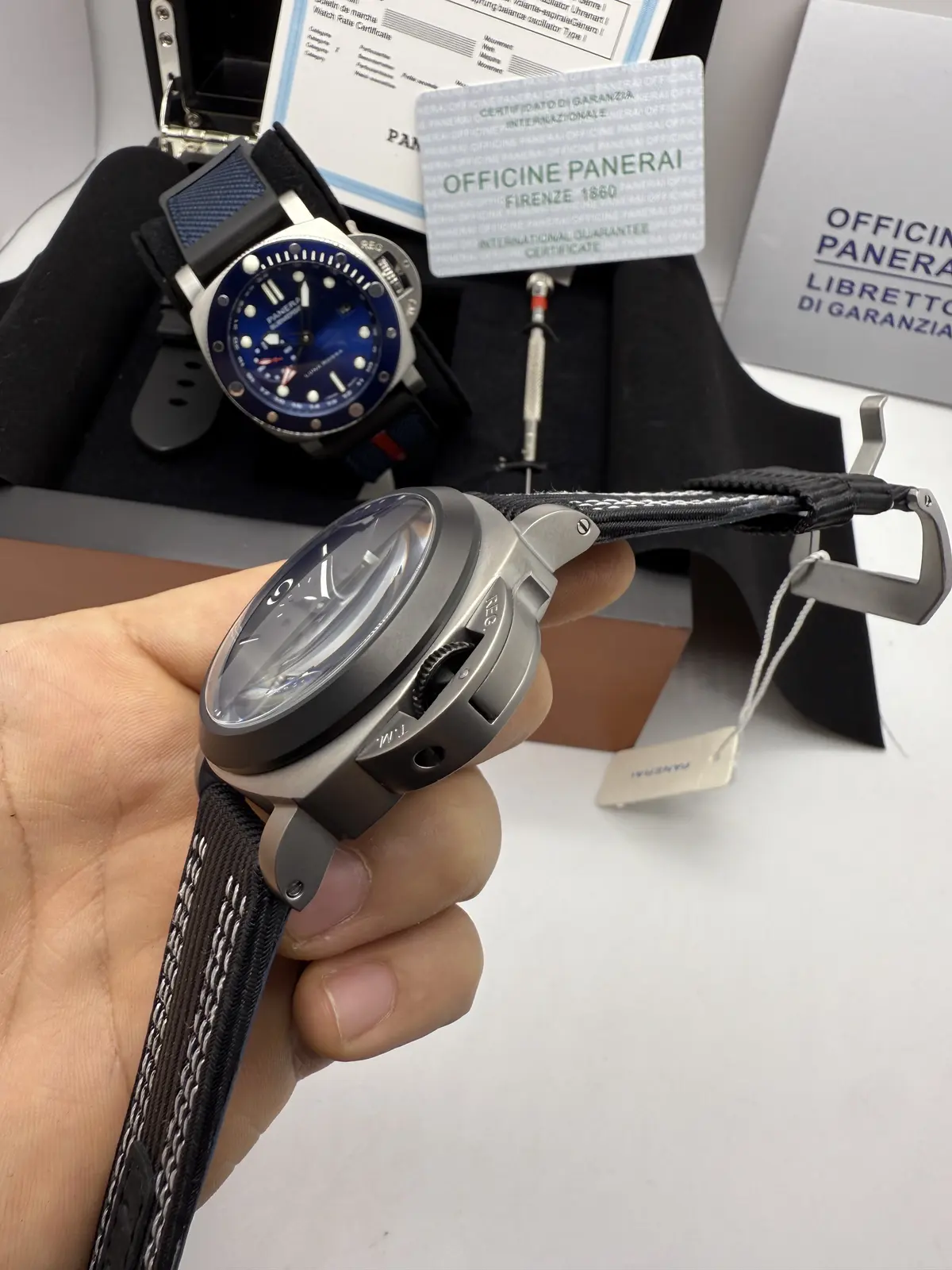 Panerai Marina Grafite Dial Preto