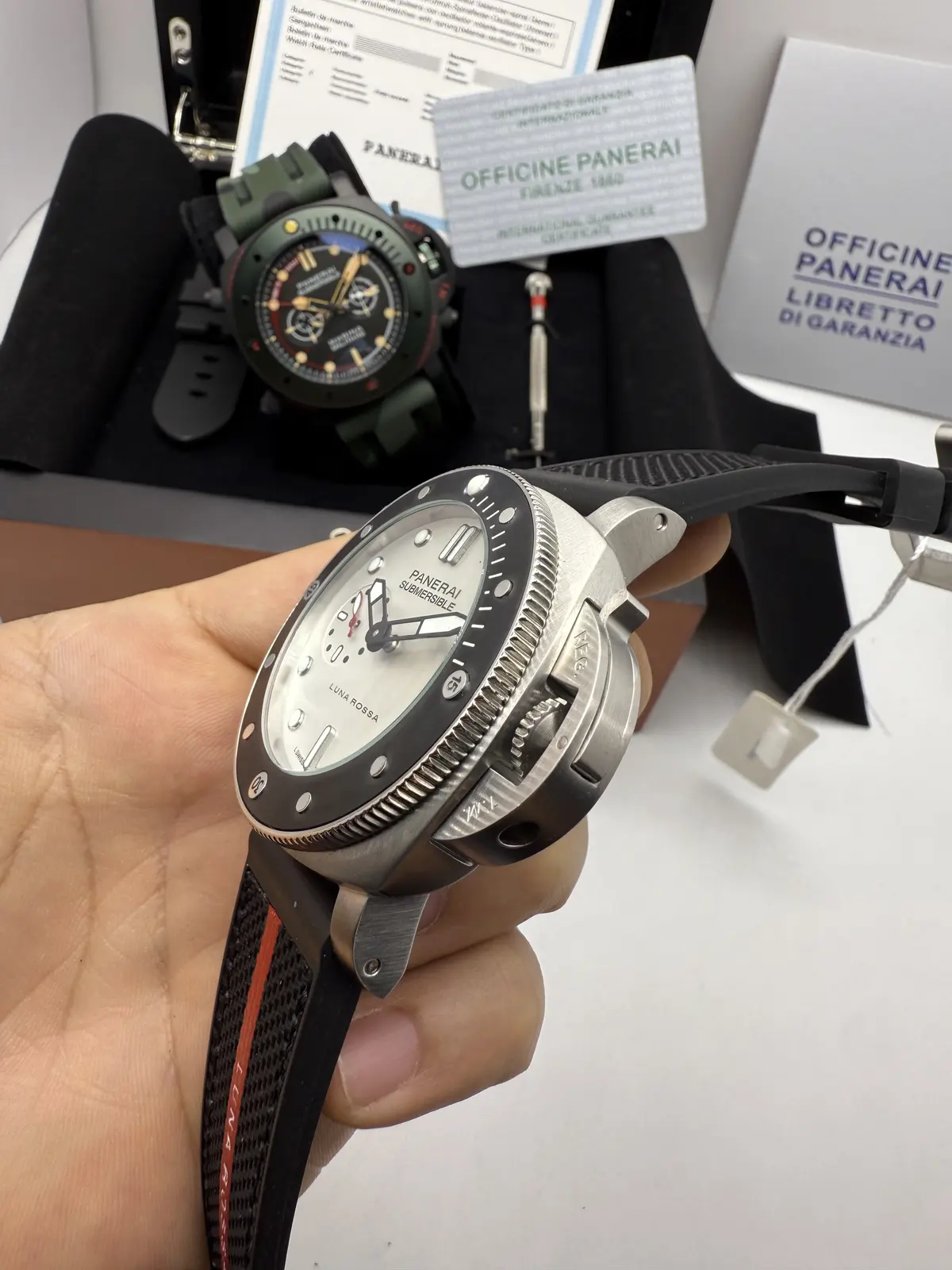 Panerai Submersible Dial Branco