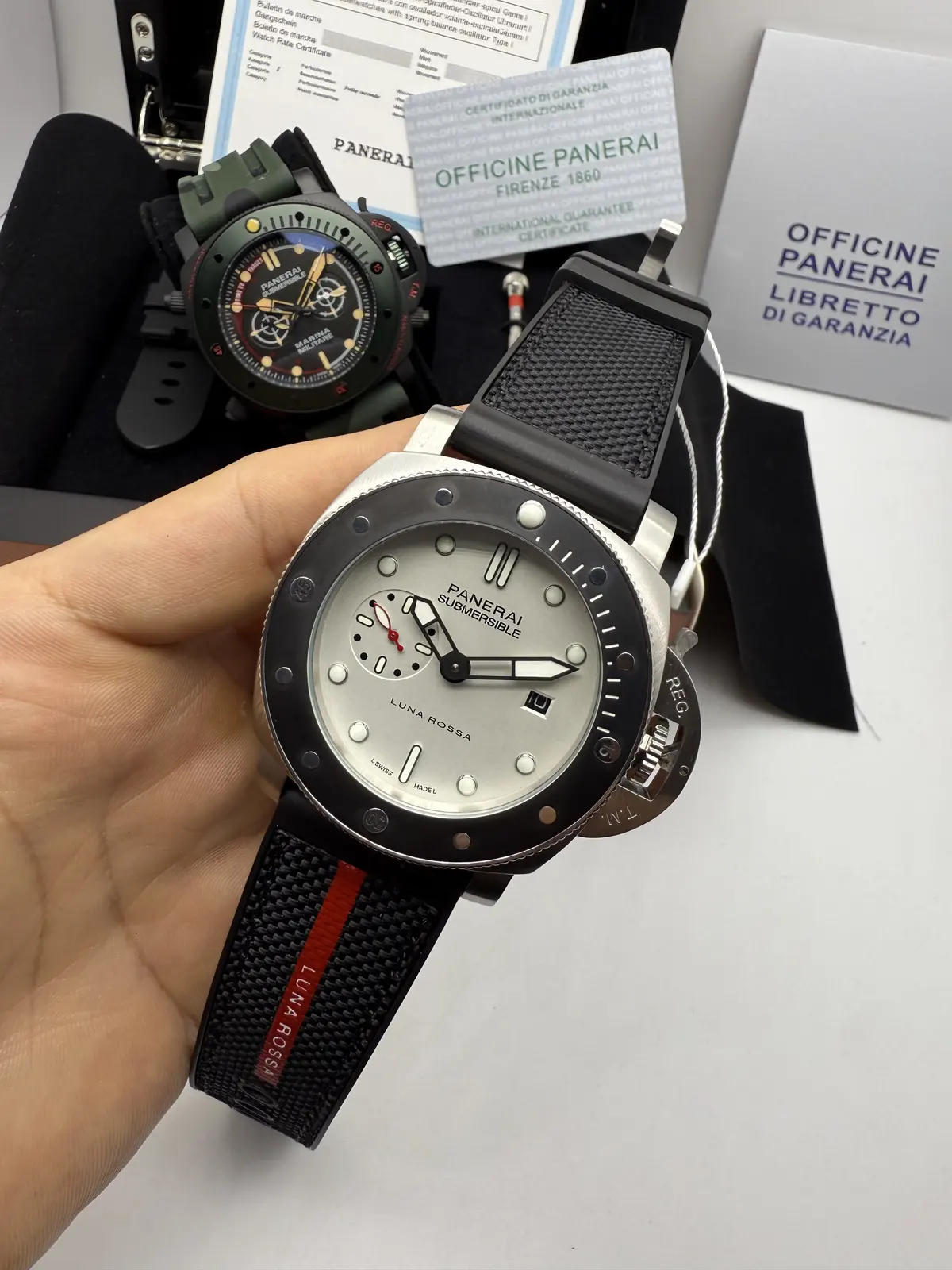 Panerai Submersible Dial Branco