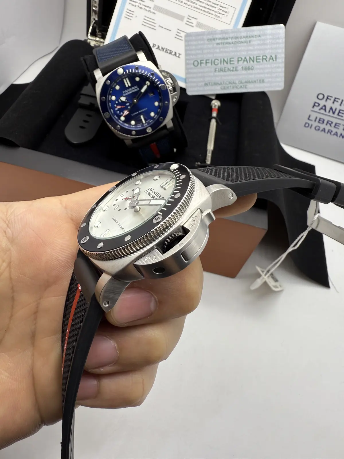 Panerai Submersible Dial Branco