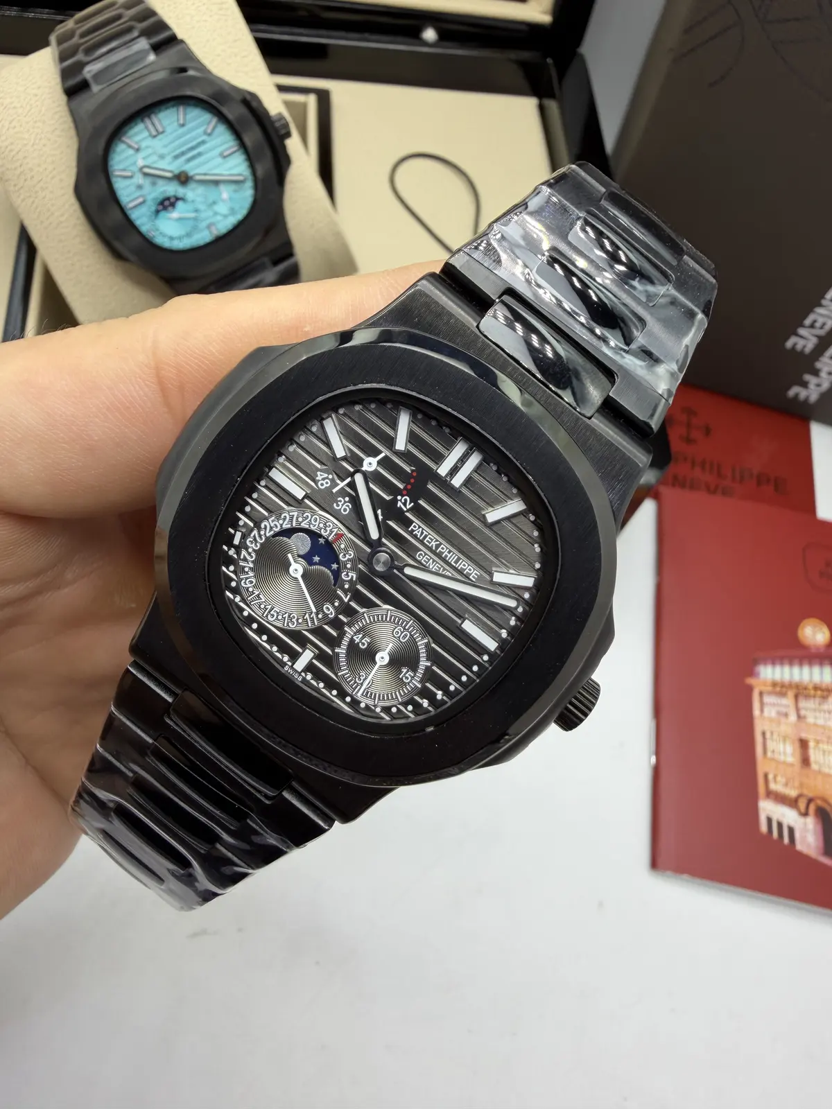 Patek Philippe Nautillus Chronograph All Black