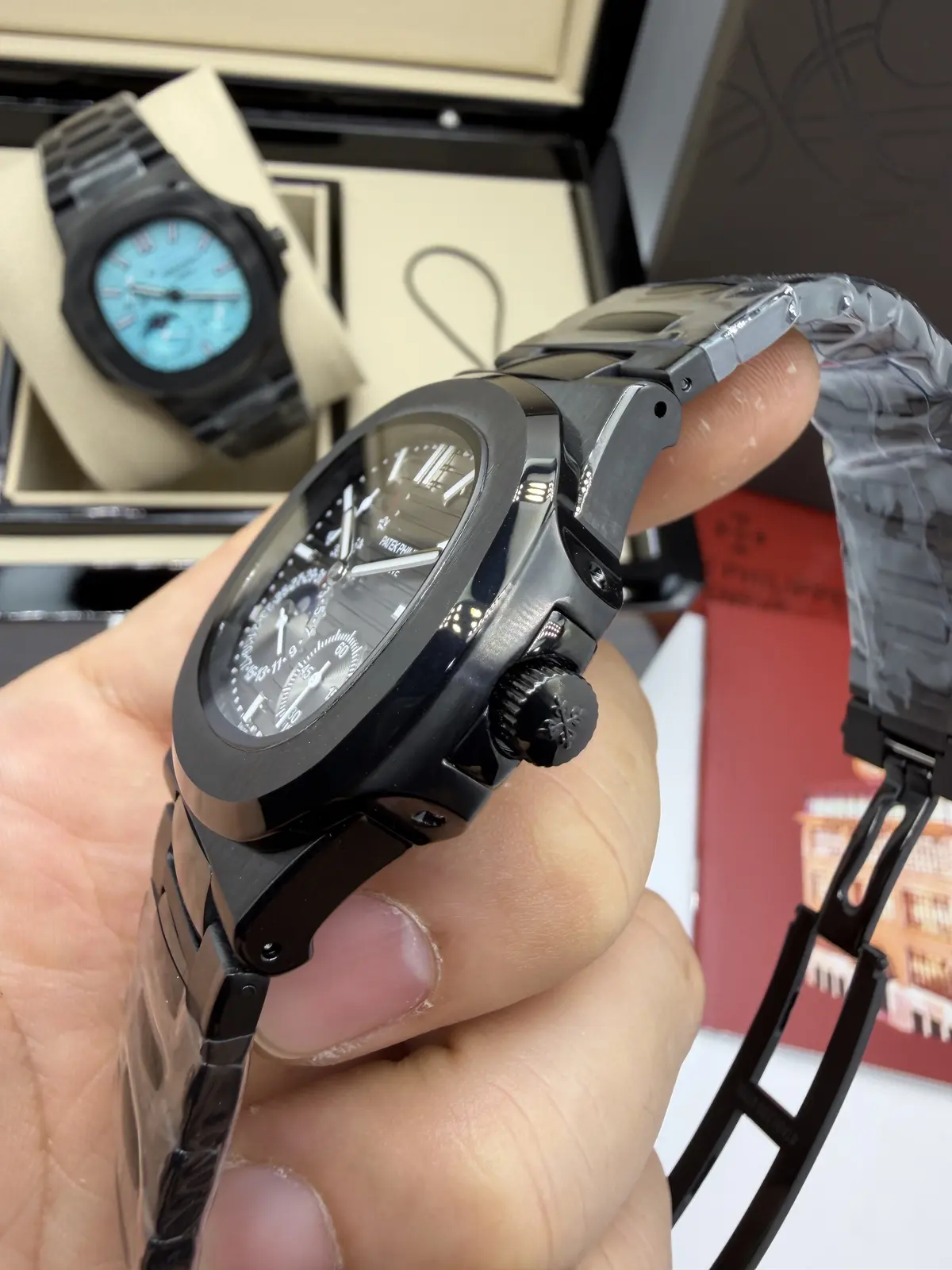 Patek Philippe Nautillus Chronograph All Black