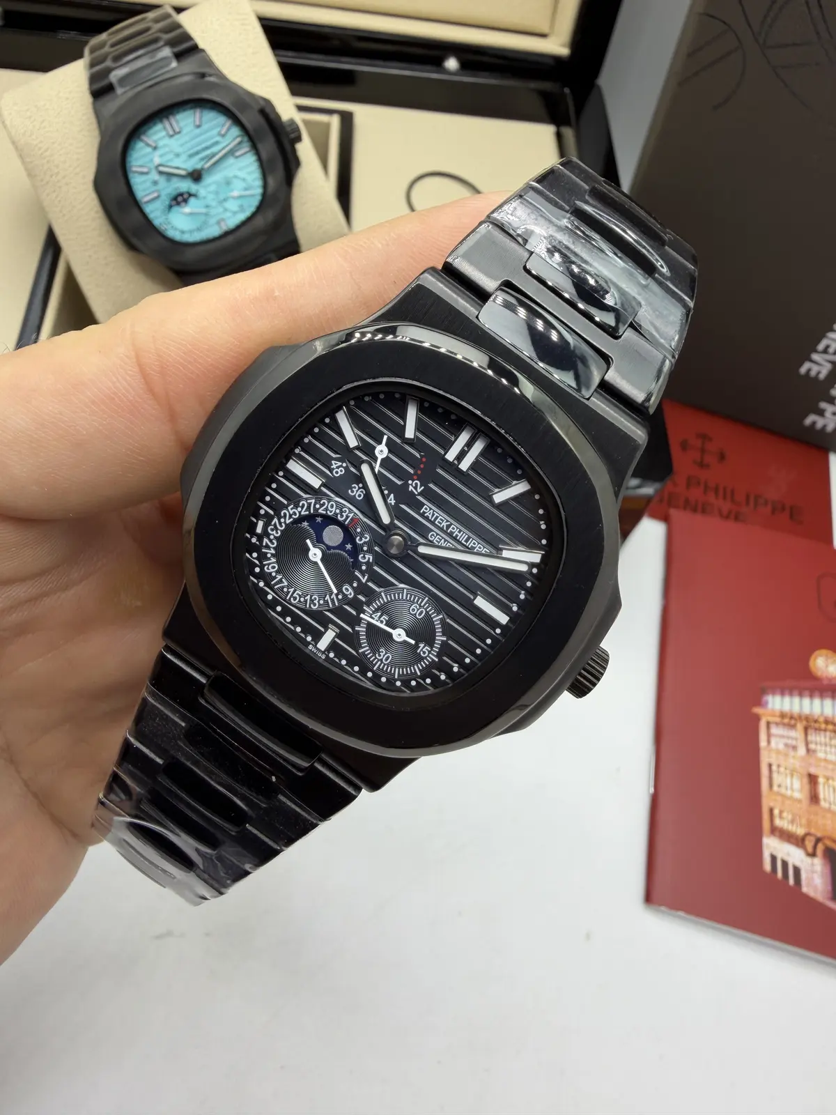 Patek Philippe Nautillus Chronograph All Black