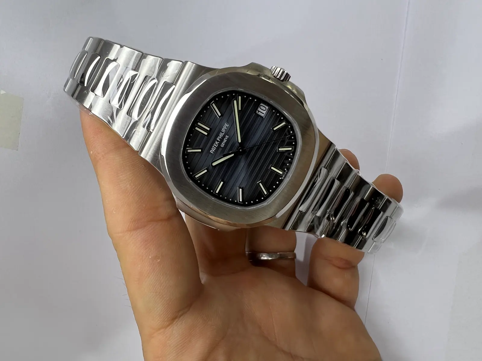 Patek Philippe Nautillus Dial Azul