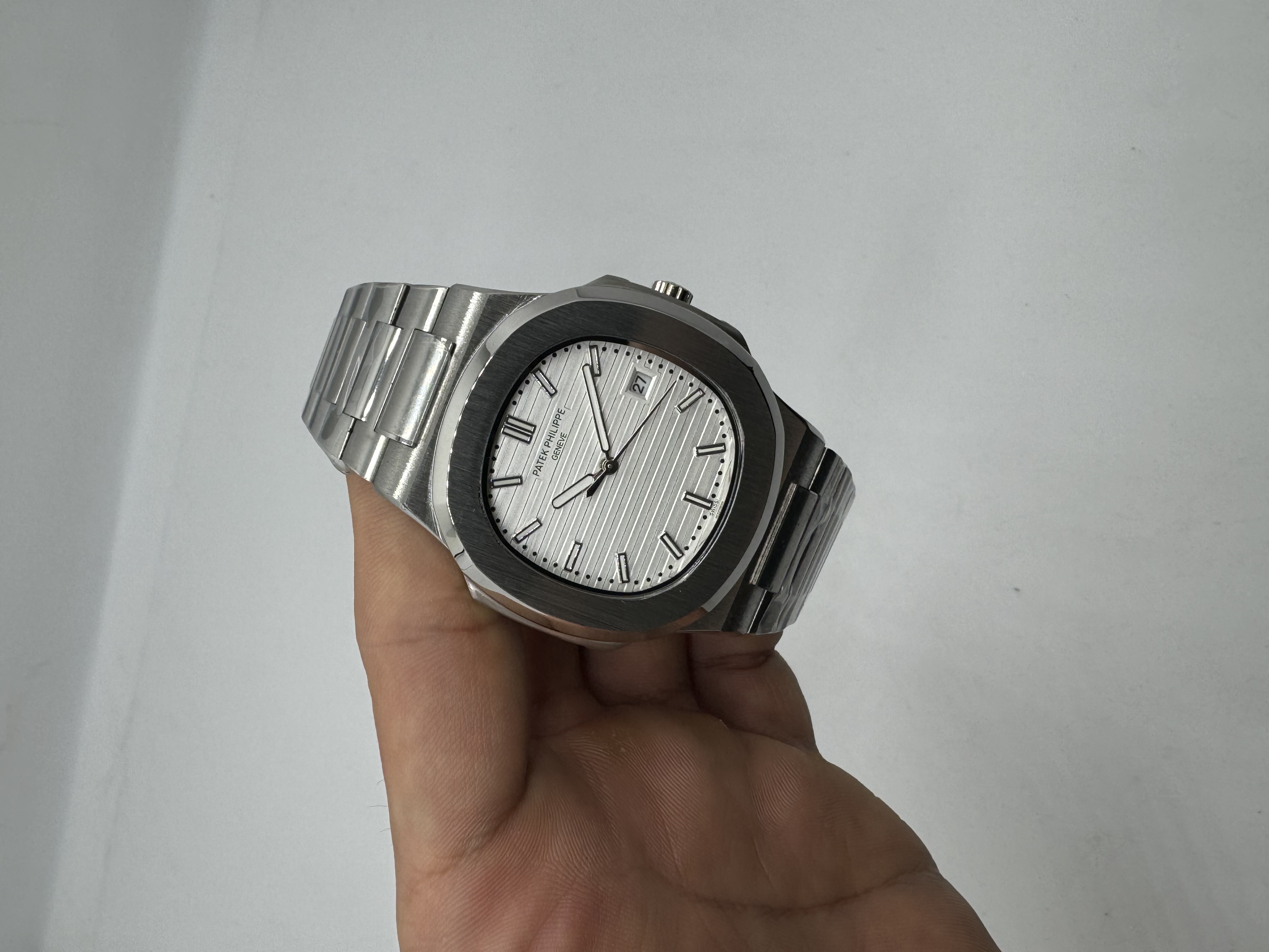 Patek Philippe Nautilus Dial Branco