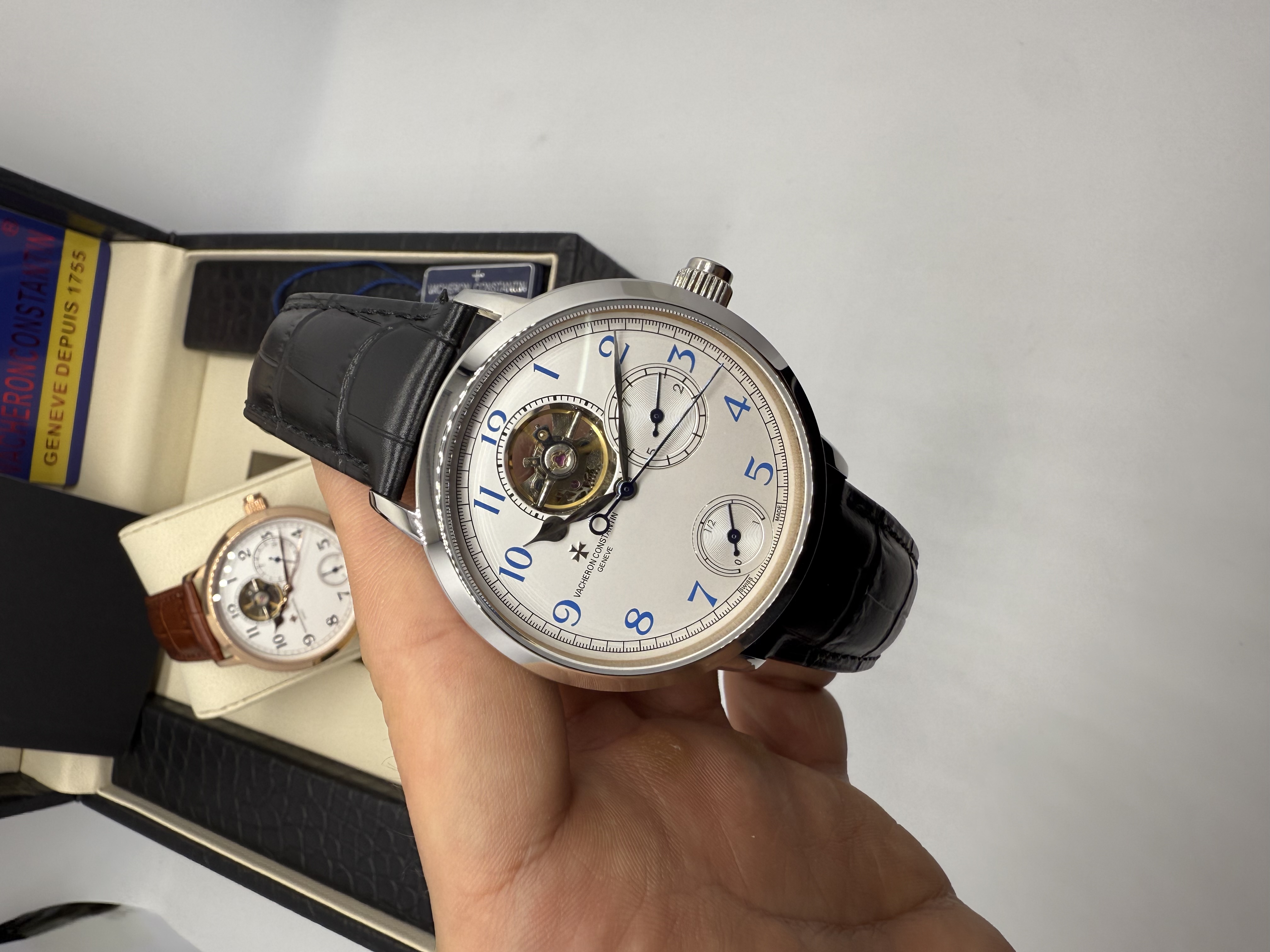 Patek Philippe Turbilhão Dial Branco