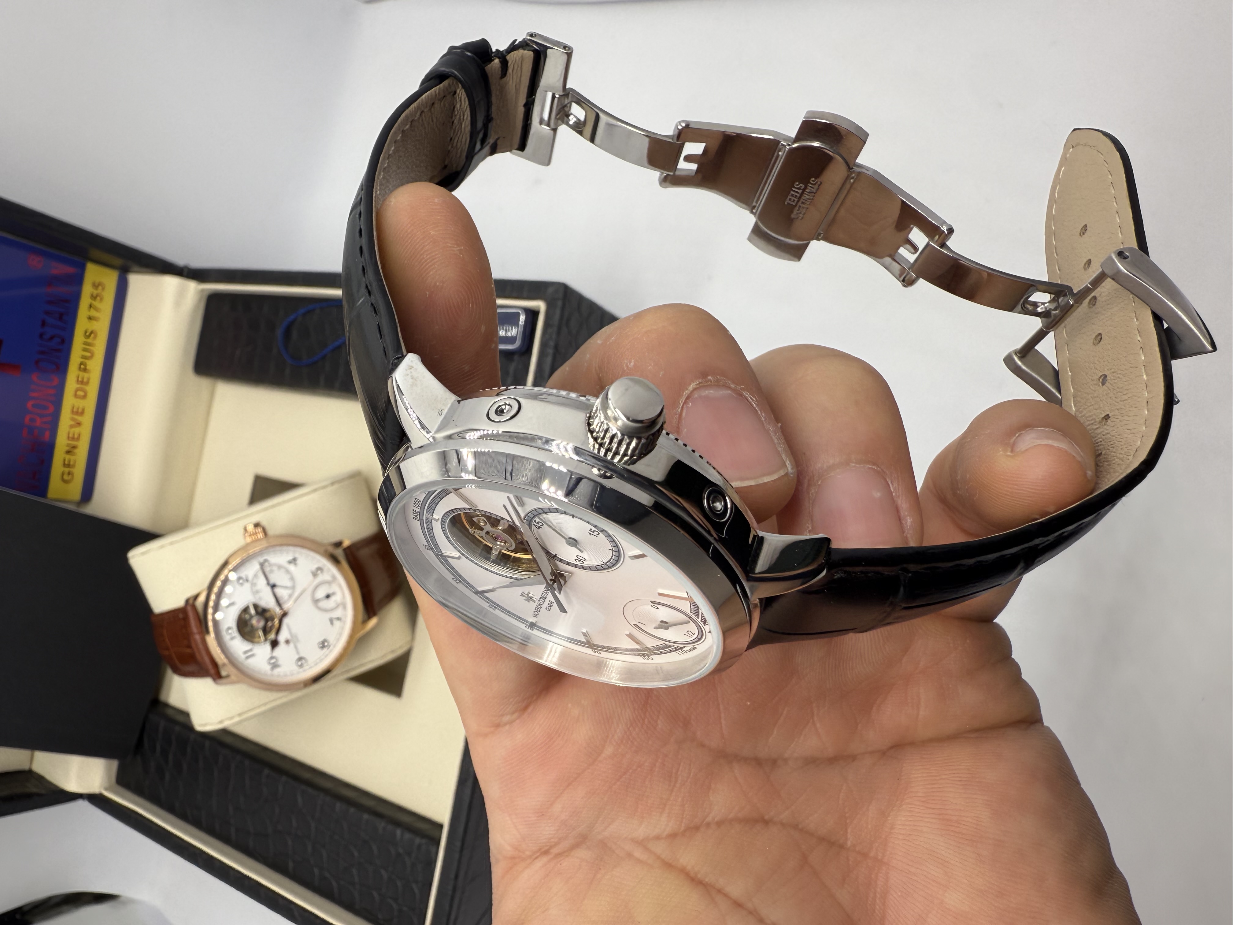 Patek Philippe Turbilhão Dial Branco
