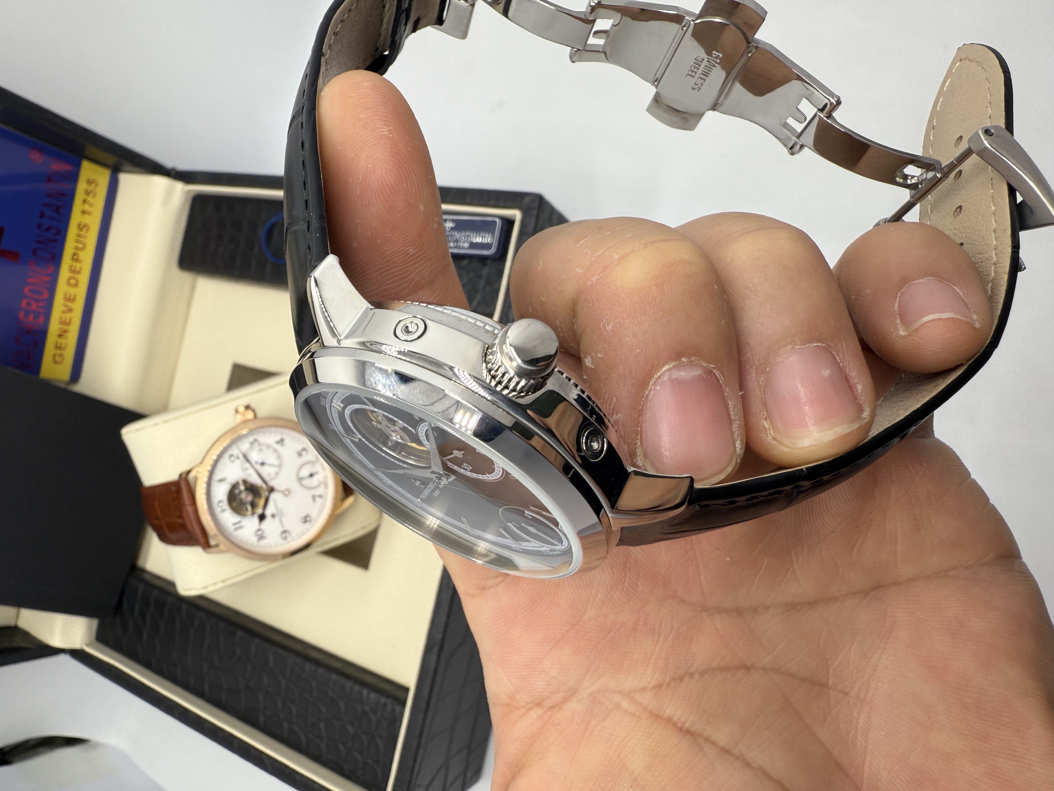 Patek Philippe Turbilhão Dial Preto