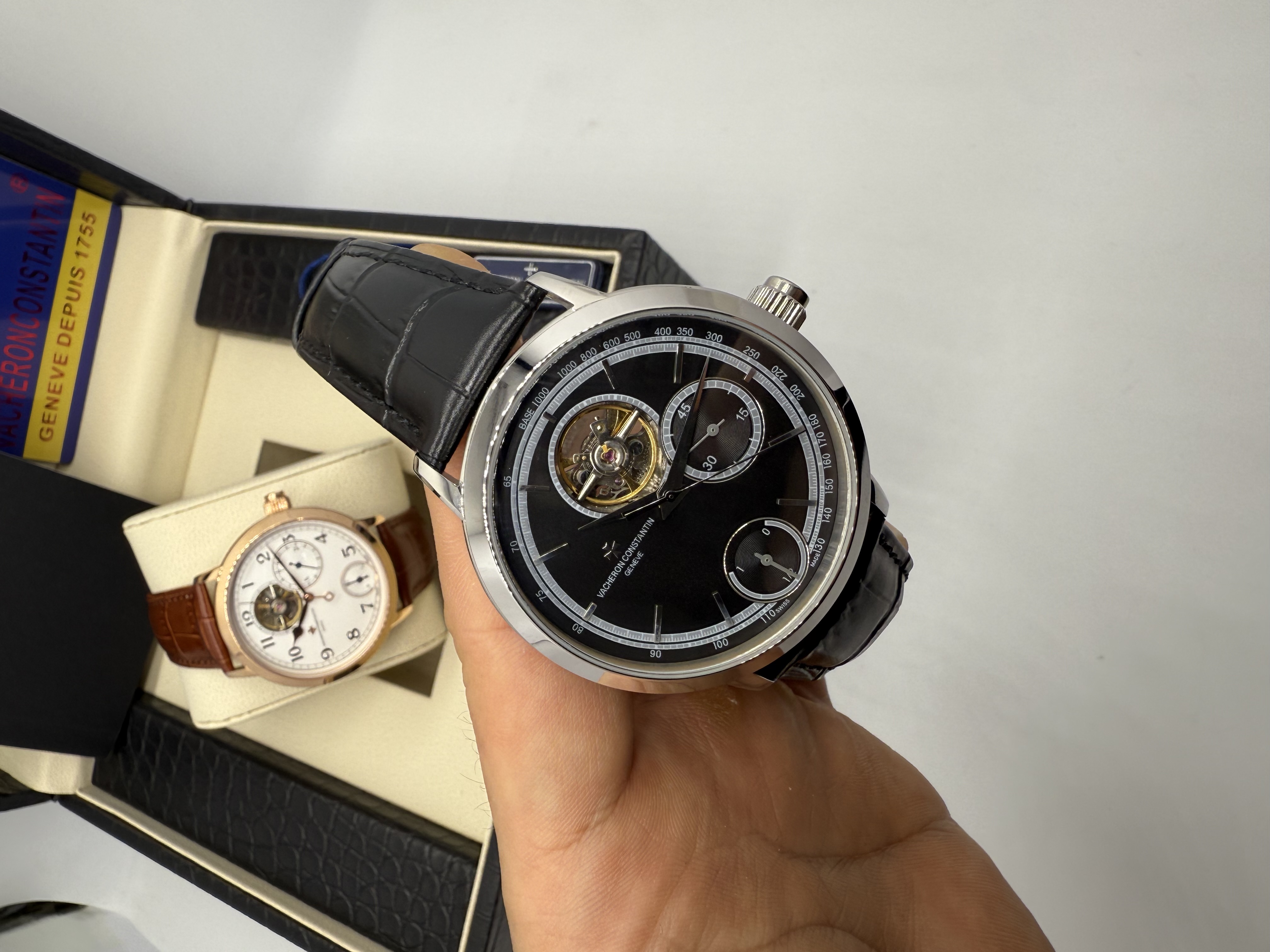 Patek Philippe Turbilhão Dial Preto