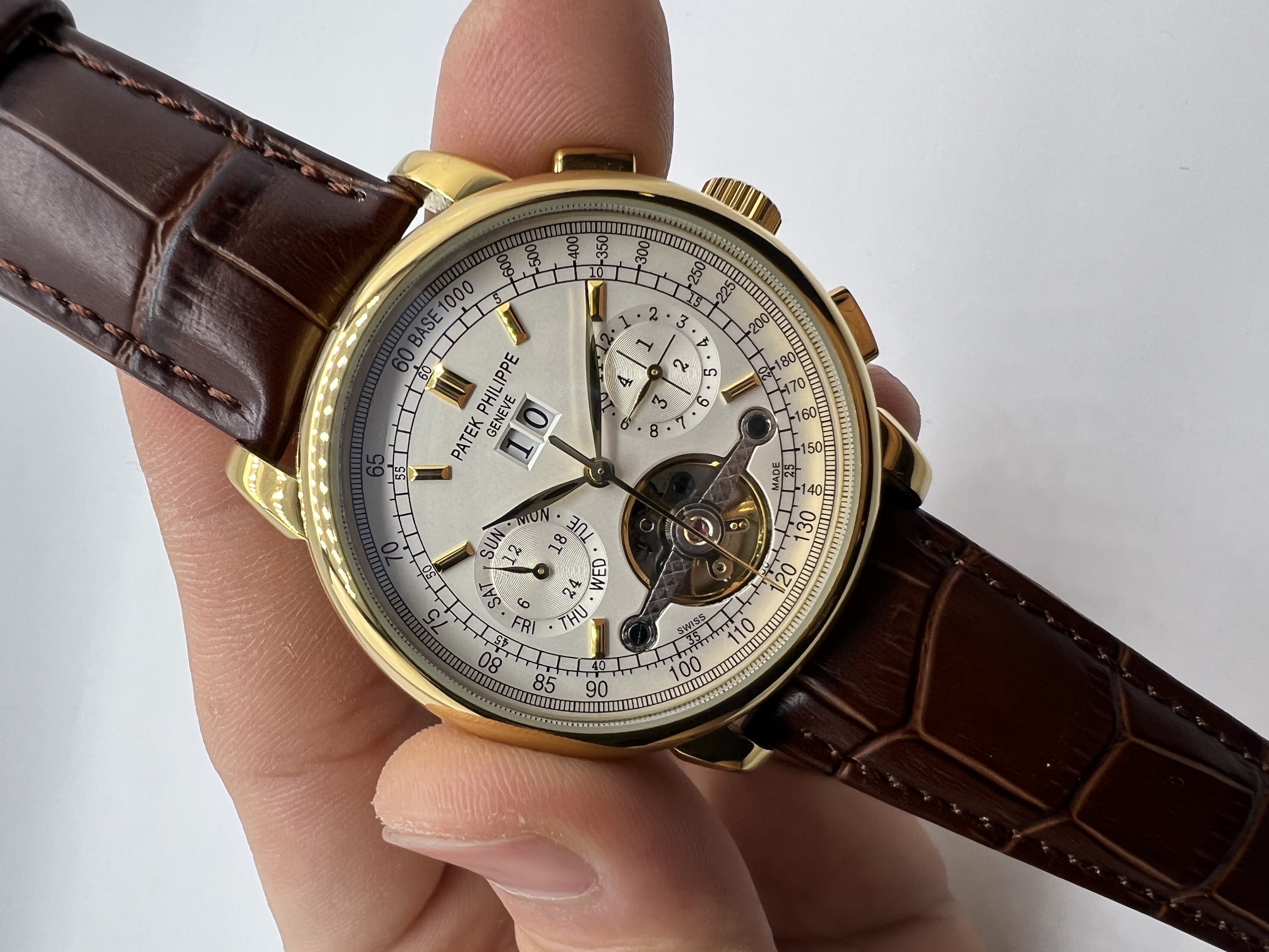 Patek Philippe Turbilhão Dourado