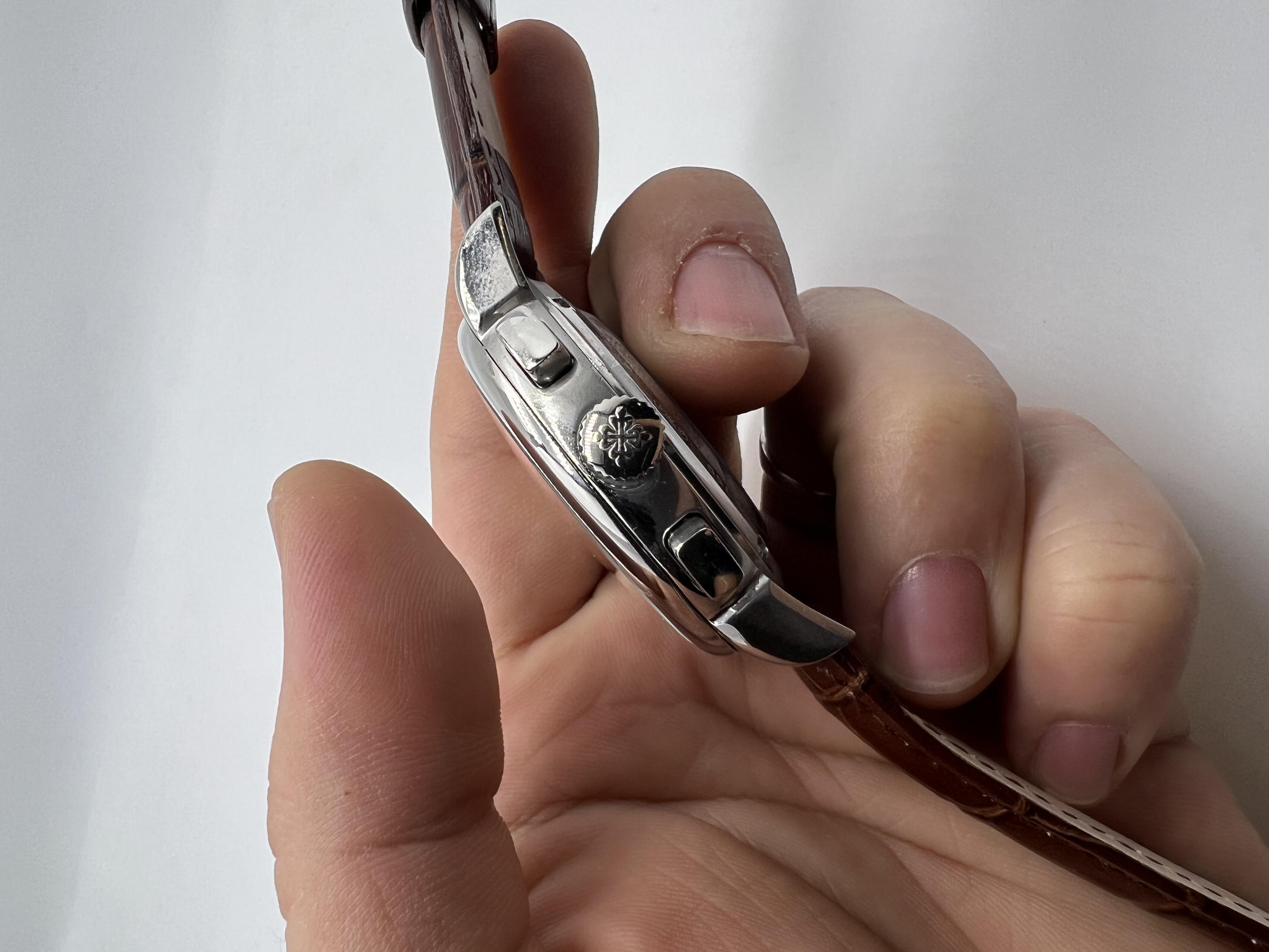 Patek Philippe Turbilhão no Couro