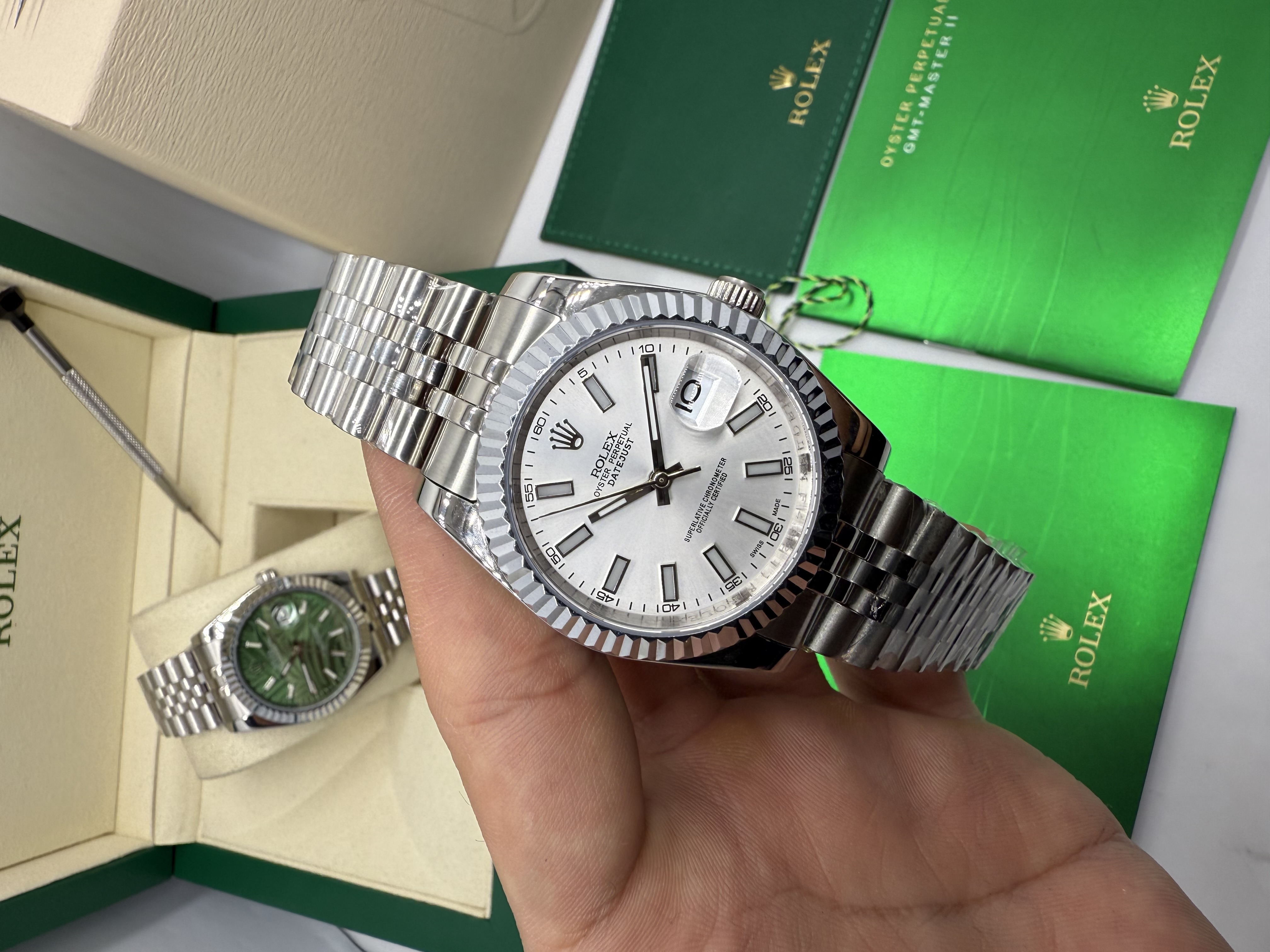 Rolex Datejust  Aço 36 mm