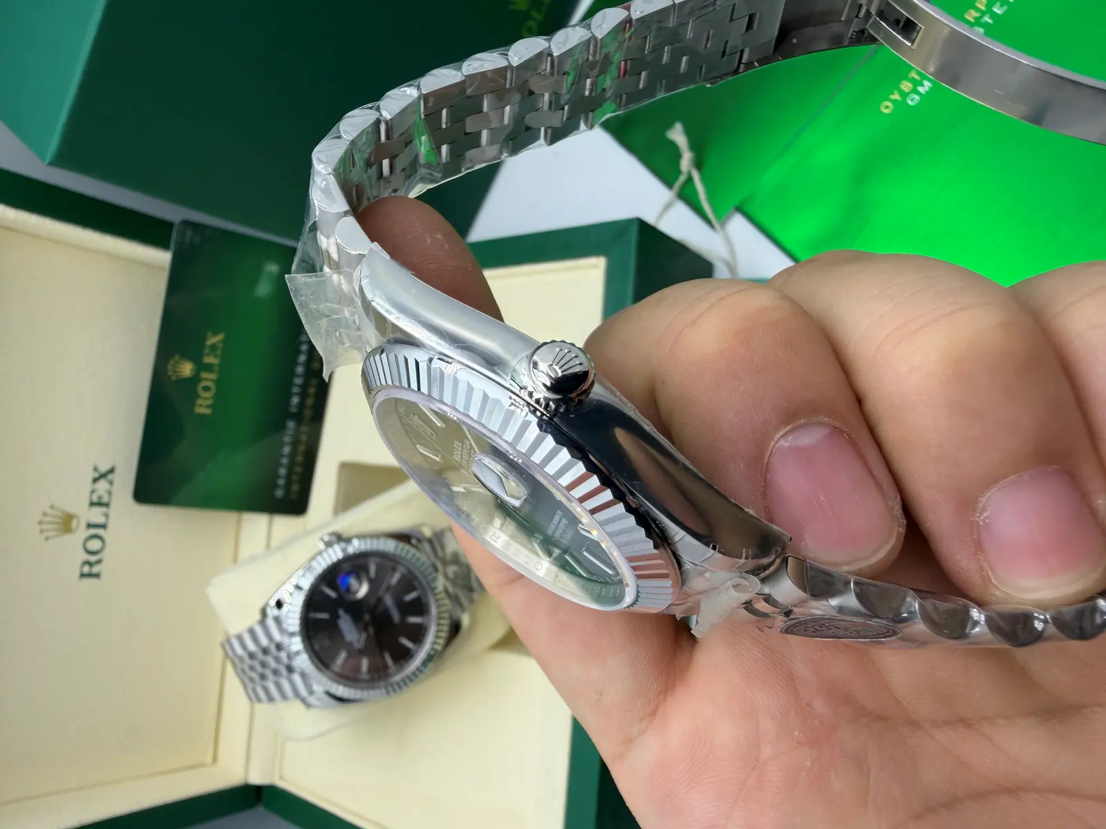 Rolex Datejust "Dark Rodium" Jubilee 41 mm