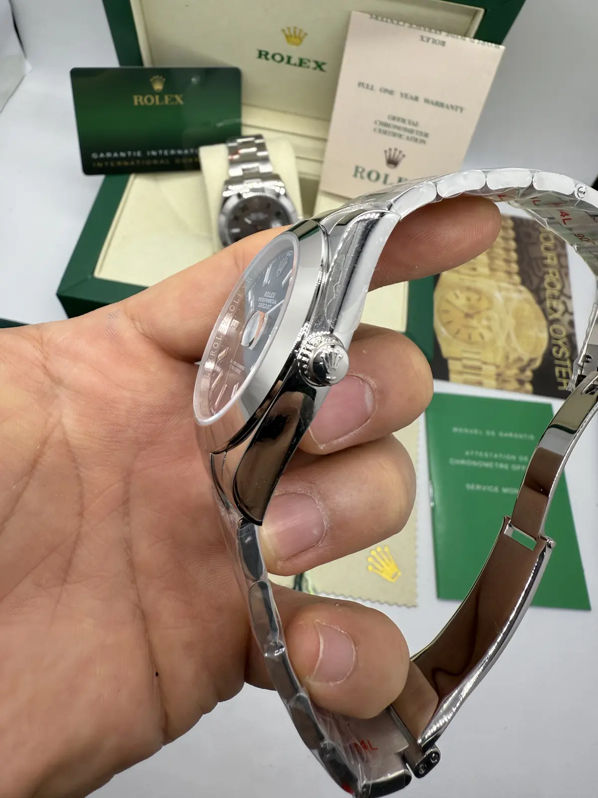 Rolex DateJust Dial Azul