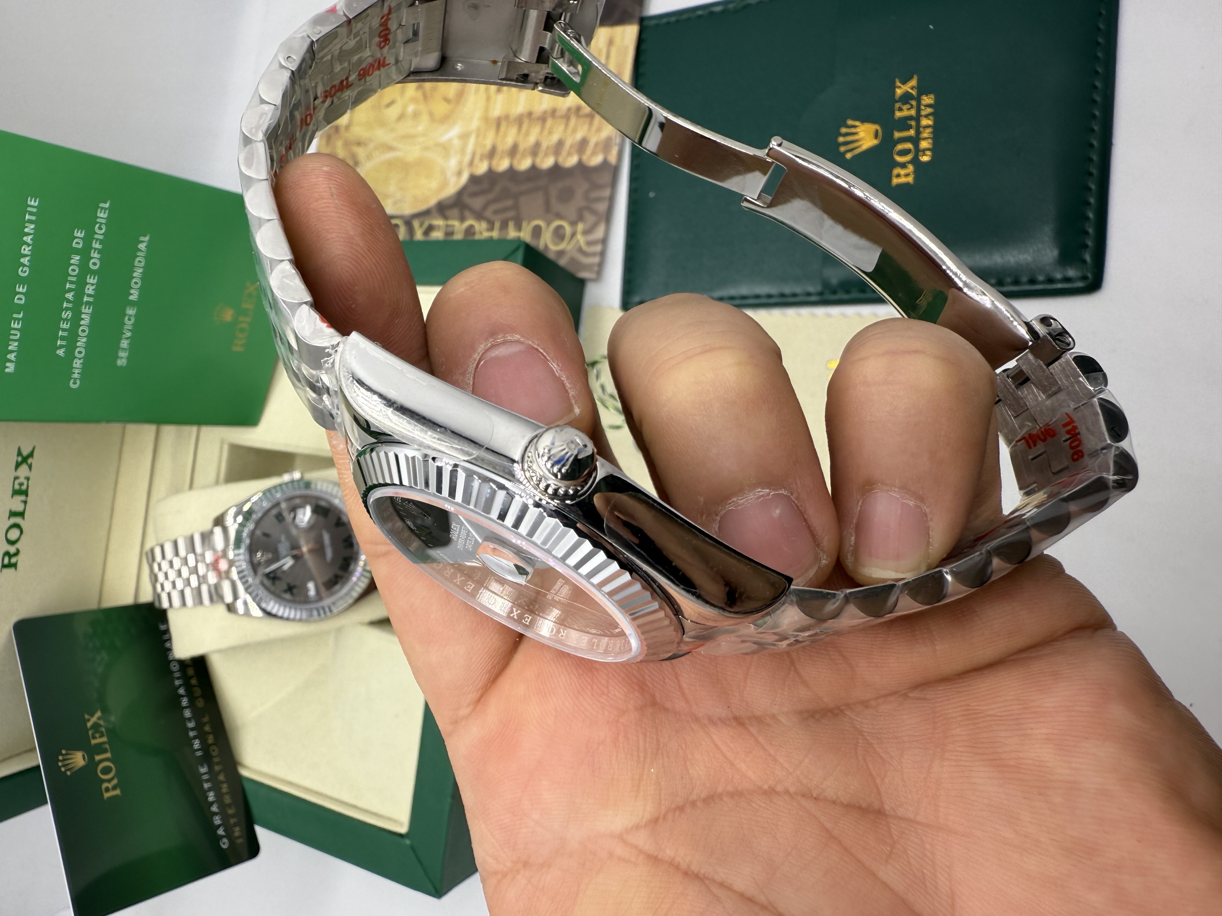 Rolex DateJust Wimbledon 41 mm