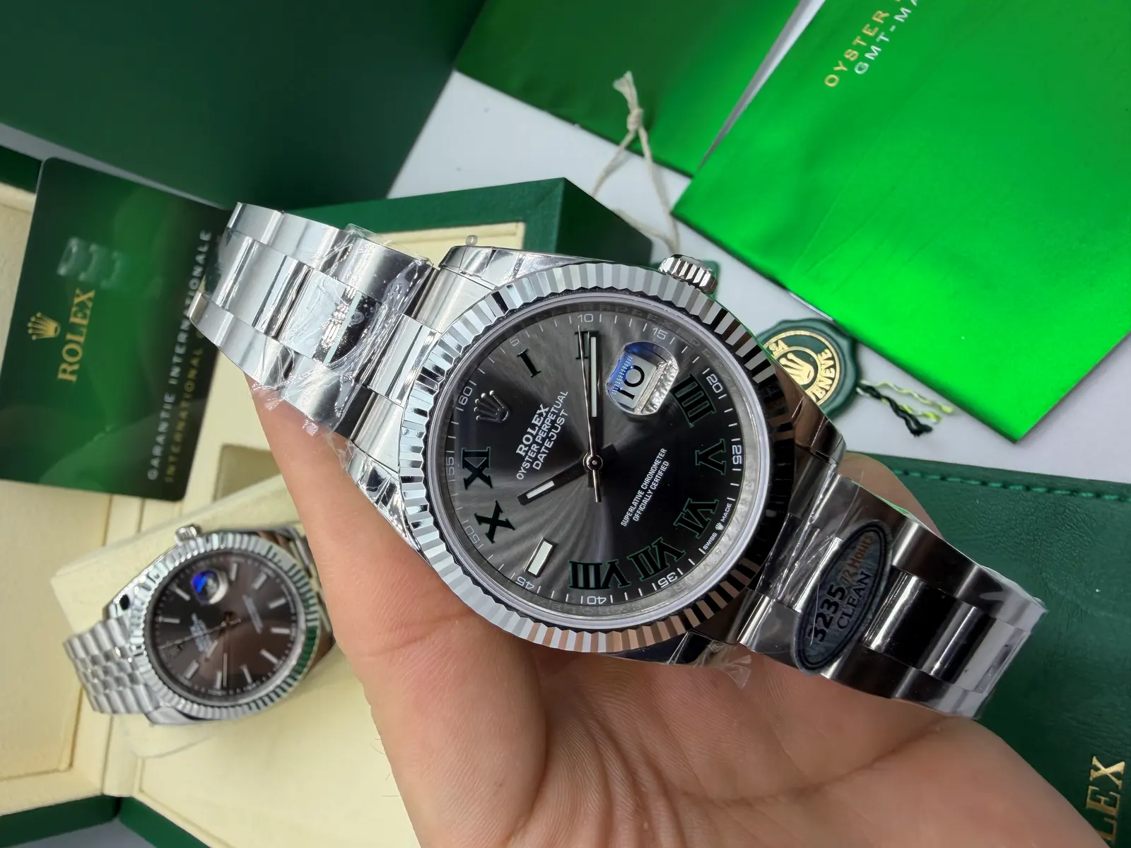 Rolex Datejust “Wimbledon” Oyster