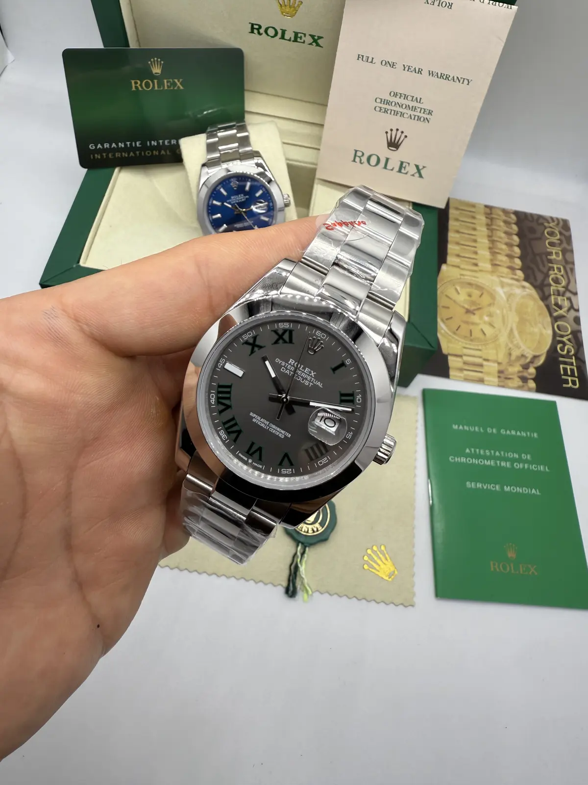 Rolex DateJust Wimbledon