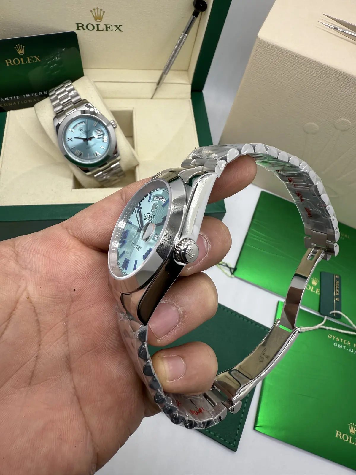 Rolex DayDate Platina Romano