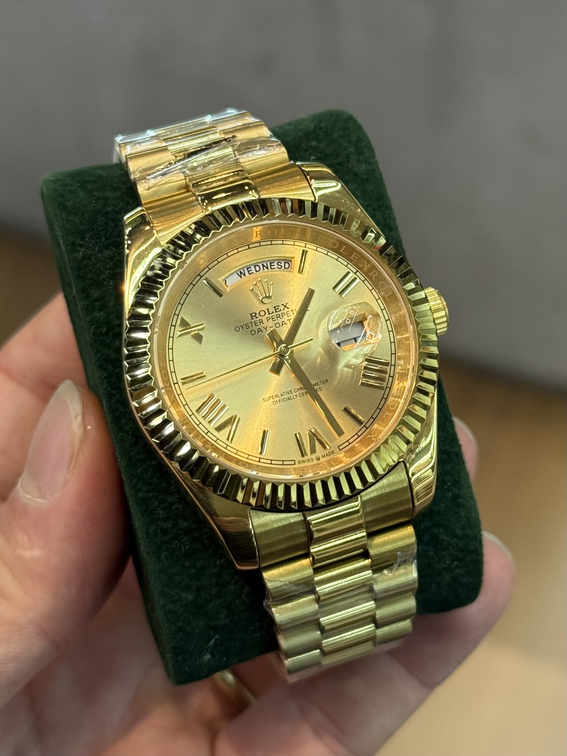 Rolex DayDate Presidente gold
