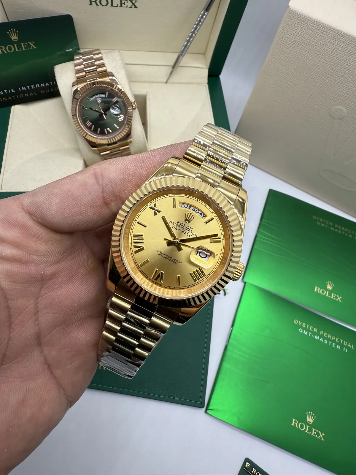Rolex DayDate Presidente gold