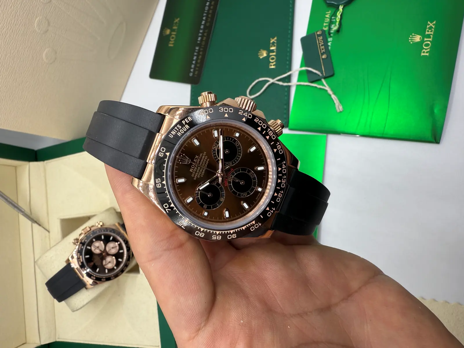 Rolex Daytona “Chocolate" Oyster Flex