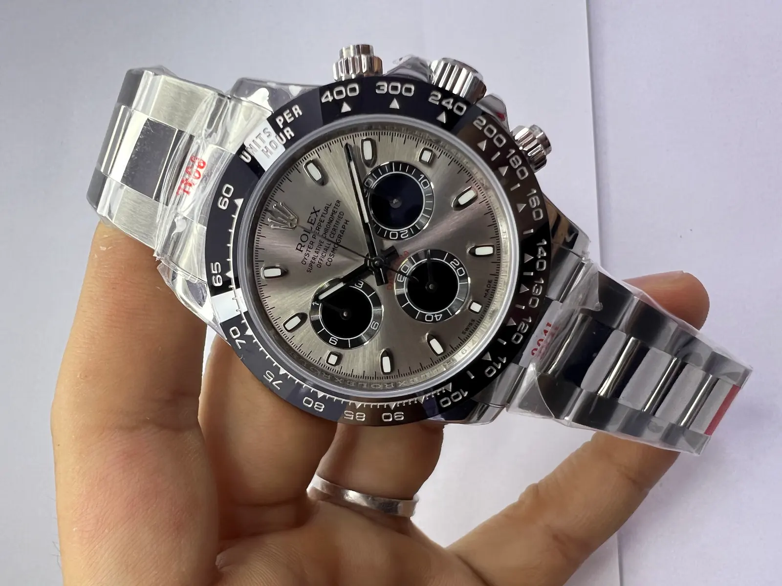 Rolex Daytona Dial Cinza
