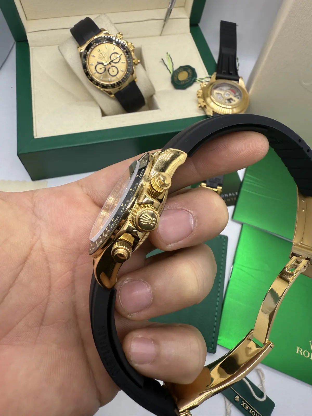 Rolex Daytona Oyster flex Dial Tiffany