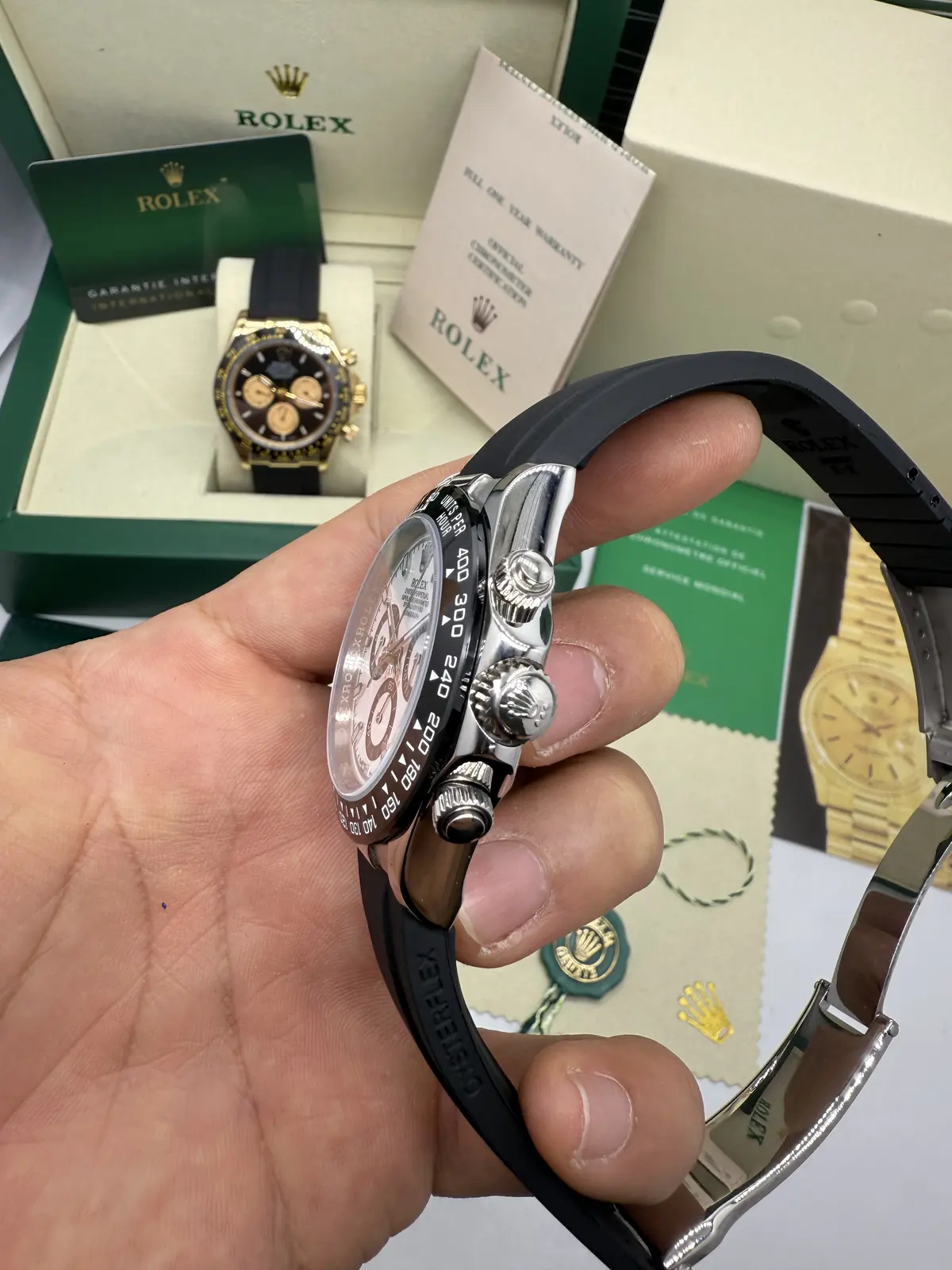 Rolex Daytona Oyster Flex Panda