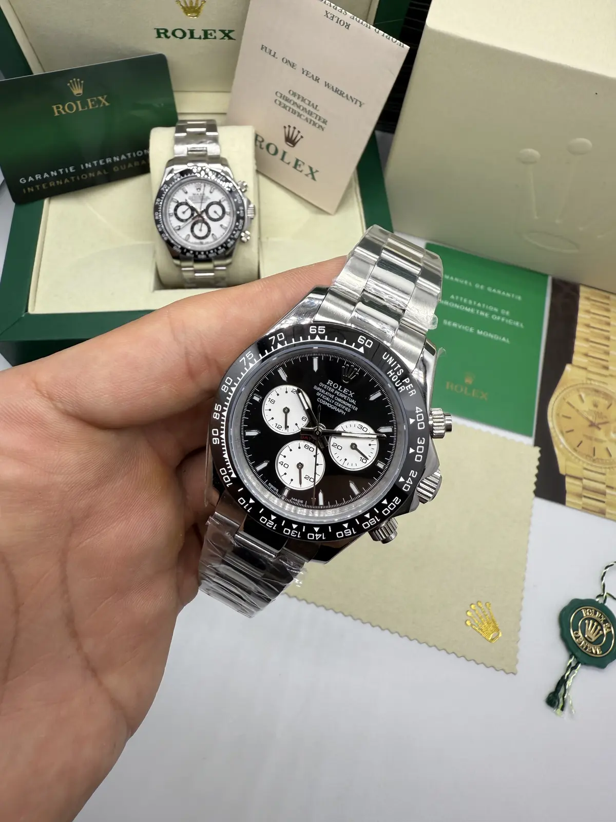 Rolex Daytona Panda Inverso