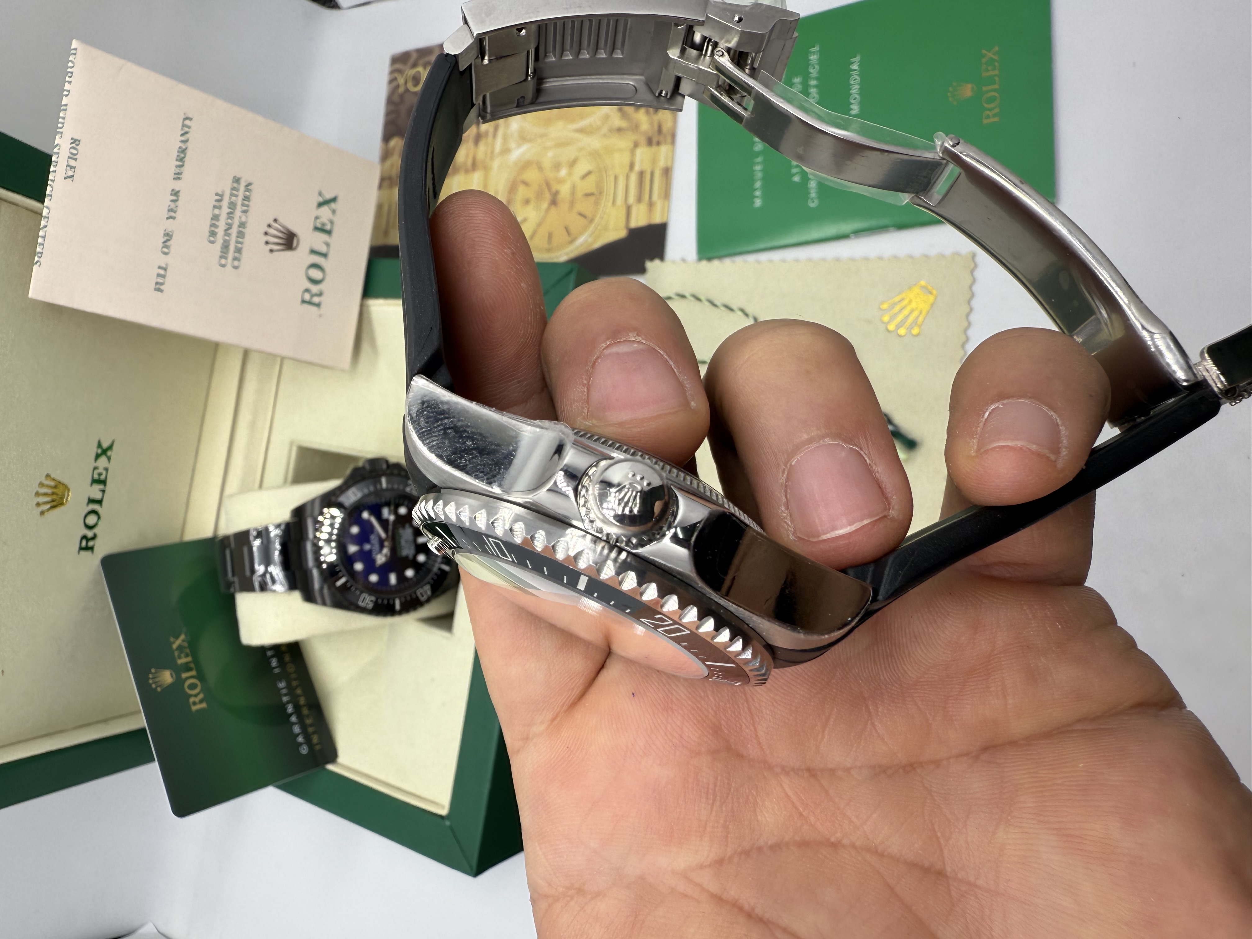 Rolex Depsea Borracha