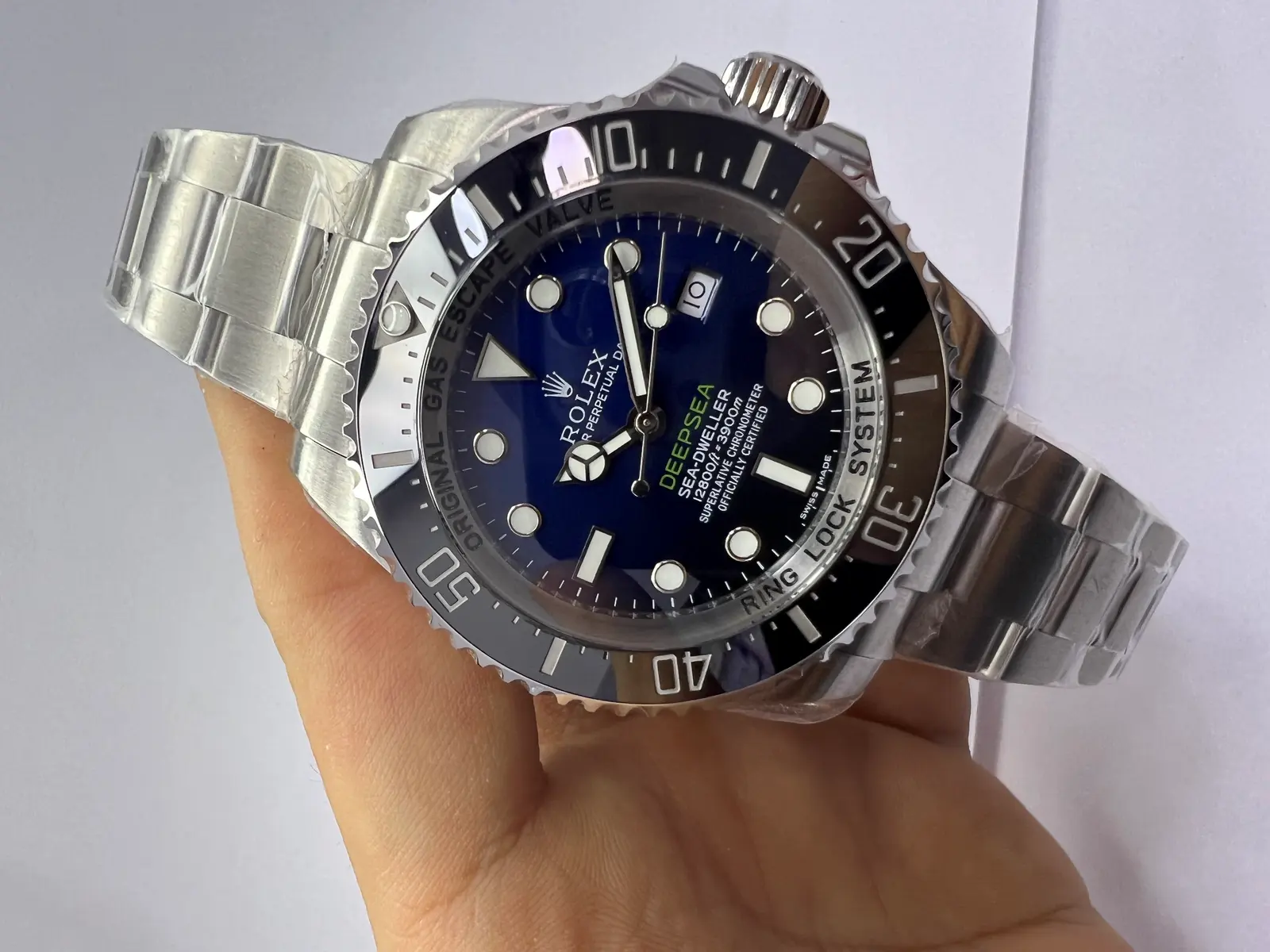 Rolex Depsea Dial Azul