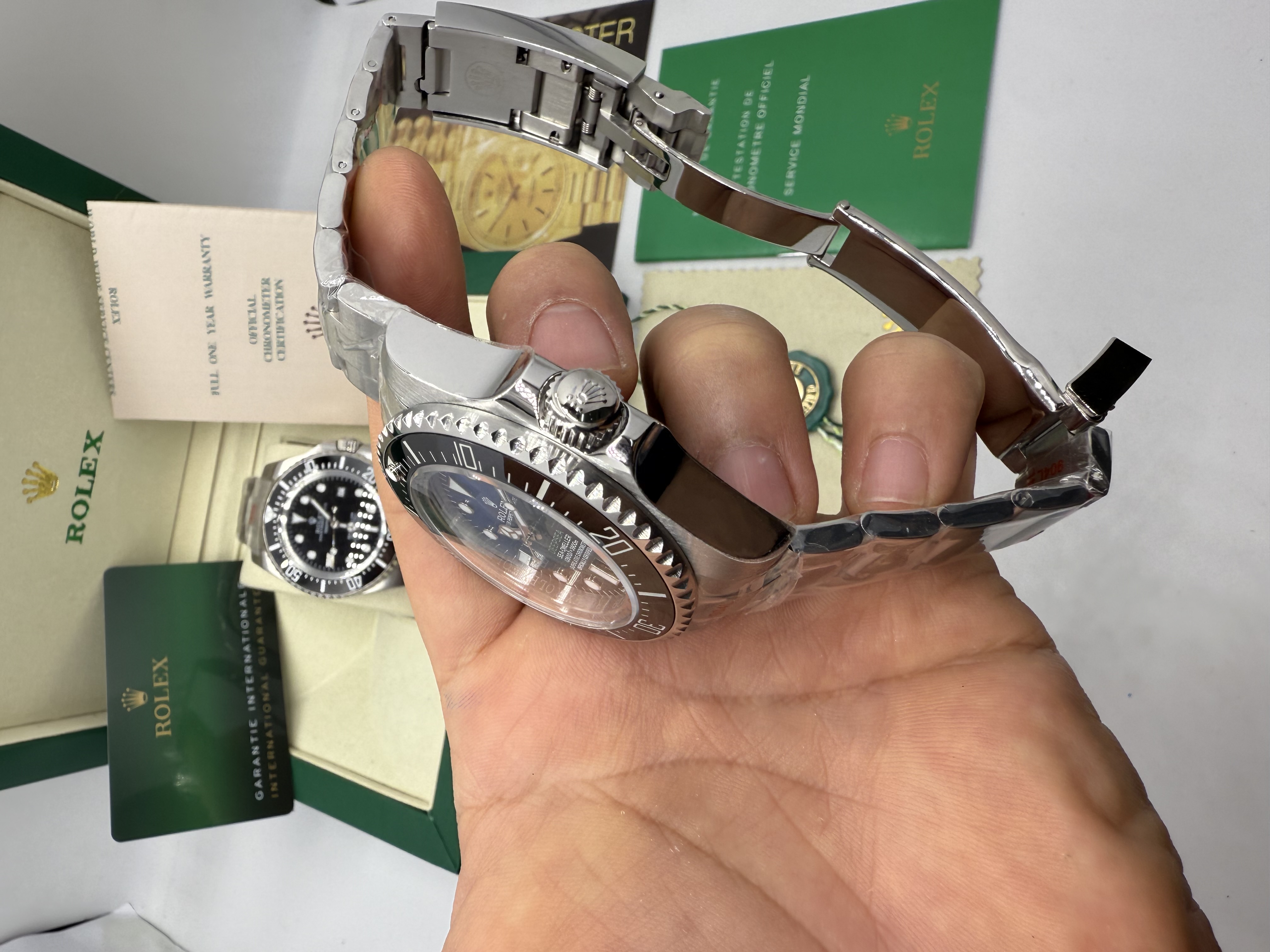 Rolex Depsea Aço