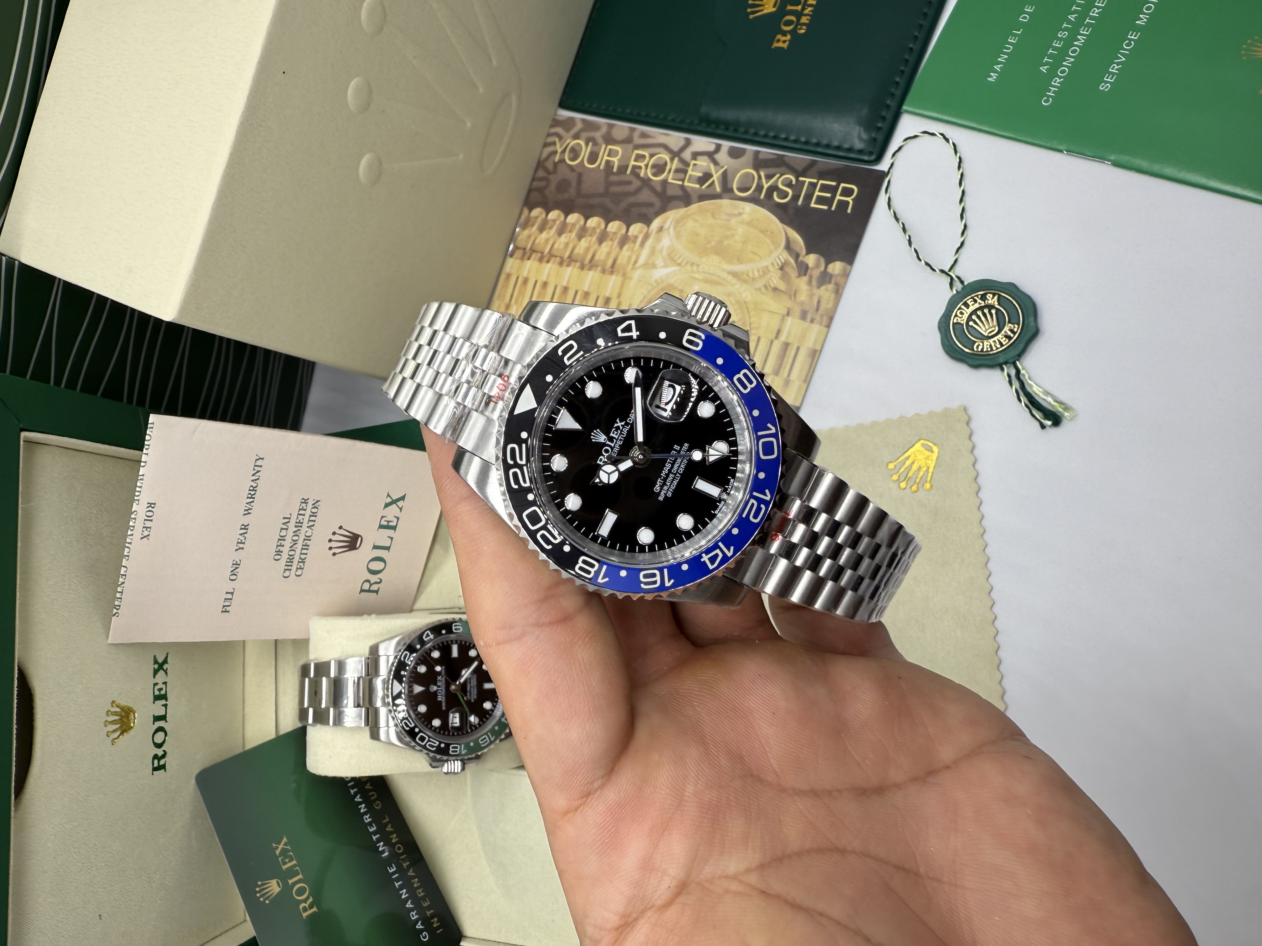 Rolex GMT Master 2  "Batgirl"