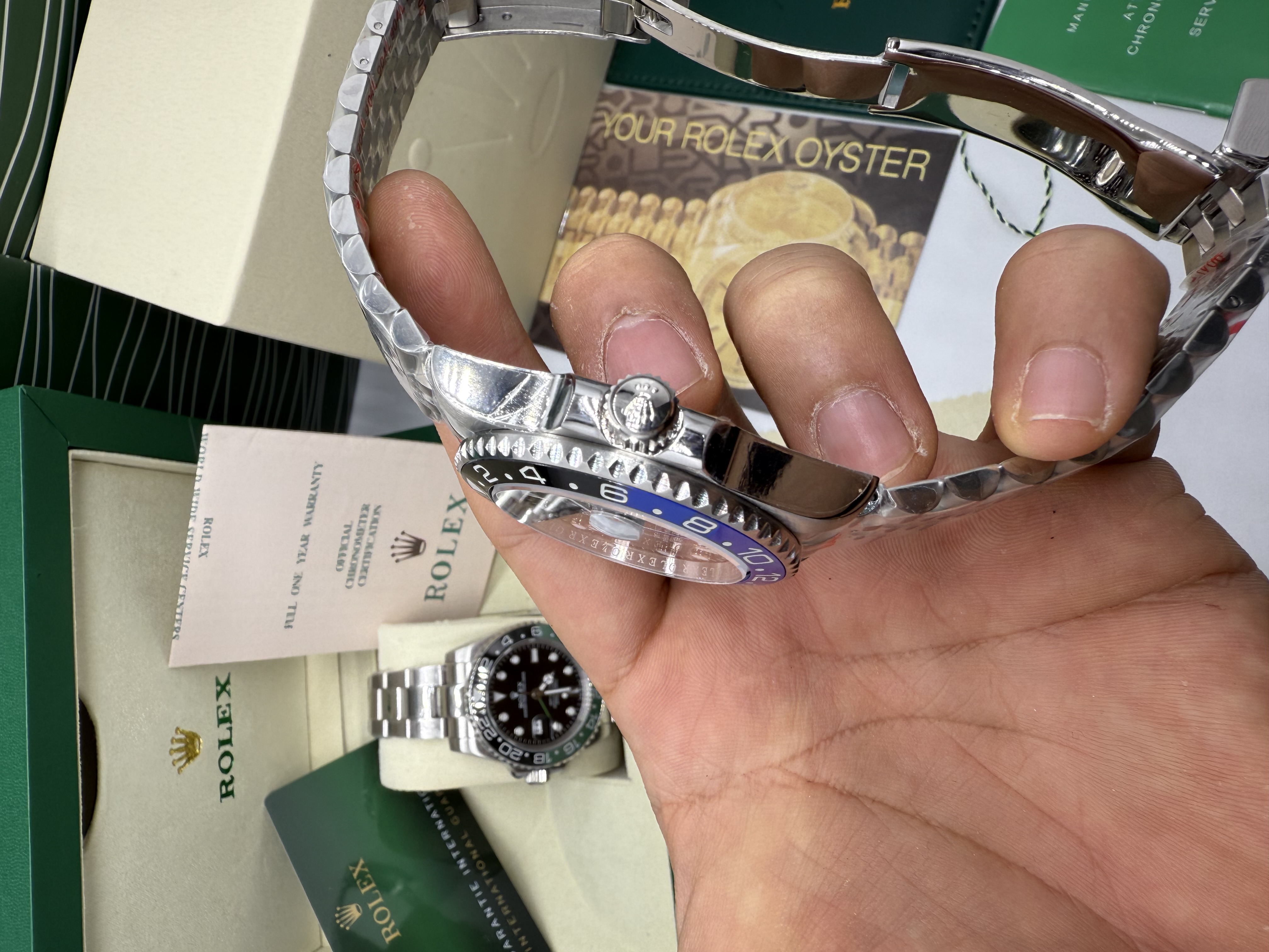 Rolex GMT Master 2  "Batgirl"