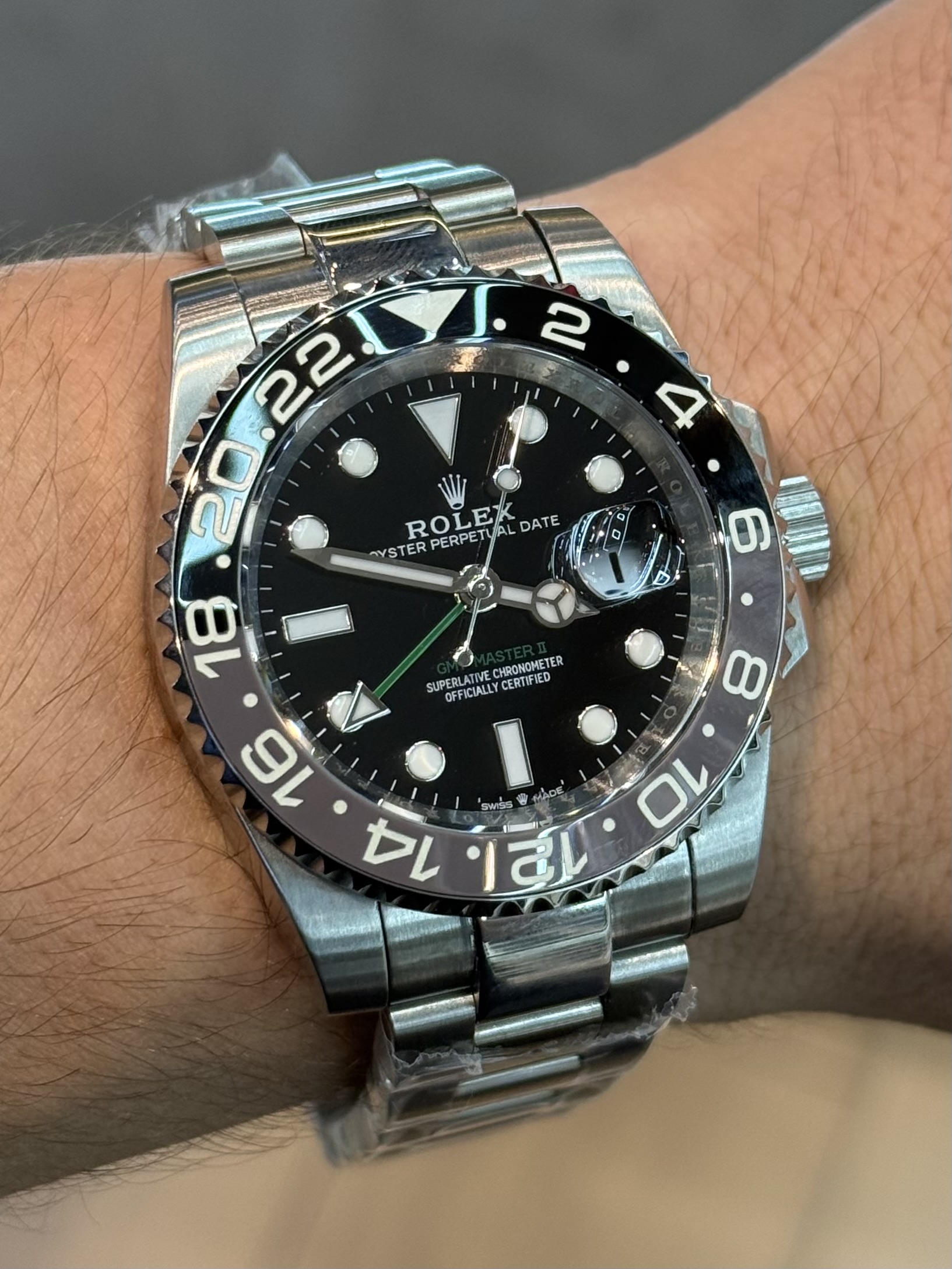 Rolex GMT master II “Bruce Wayne “