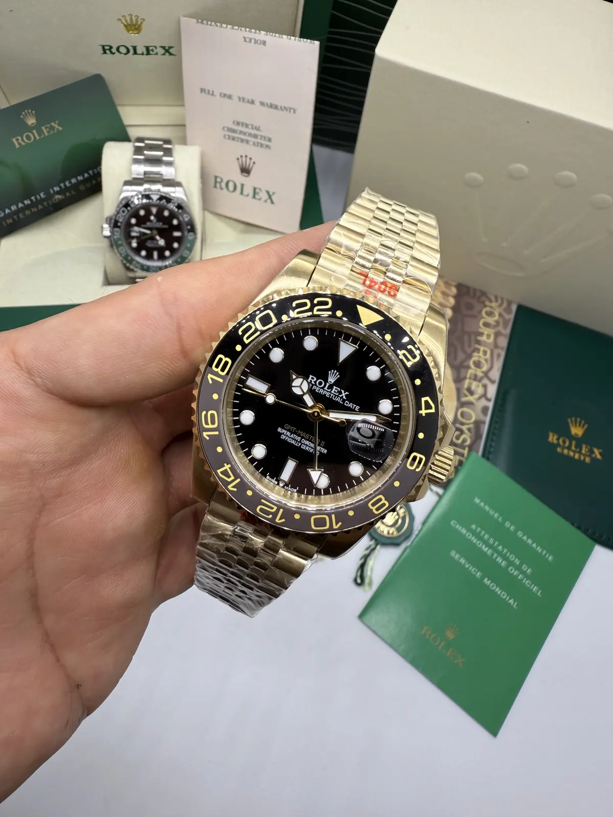 Rolex GMT Master II Full Gold