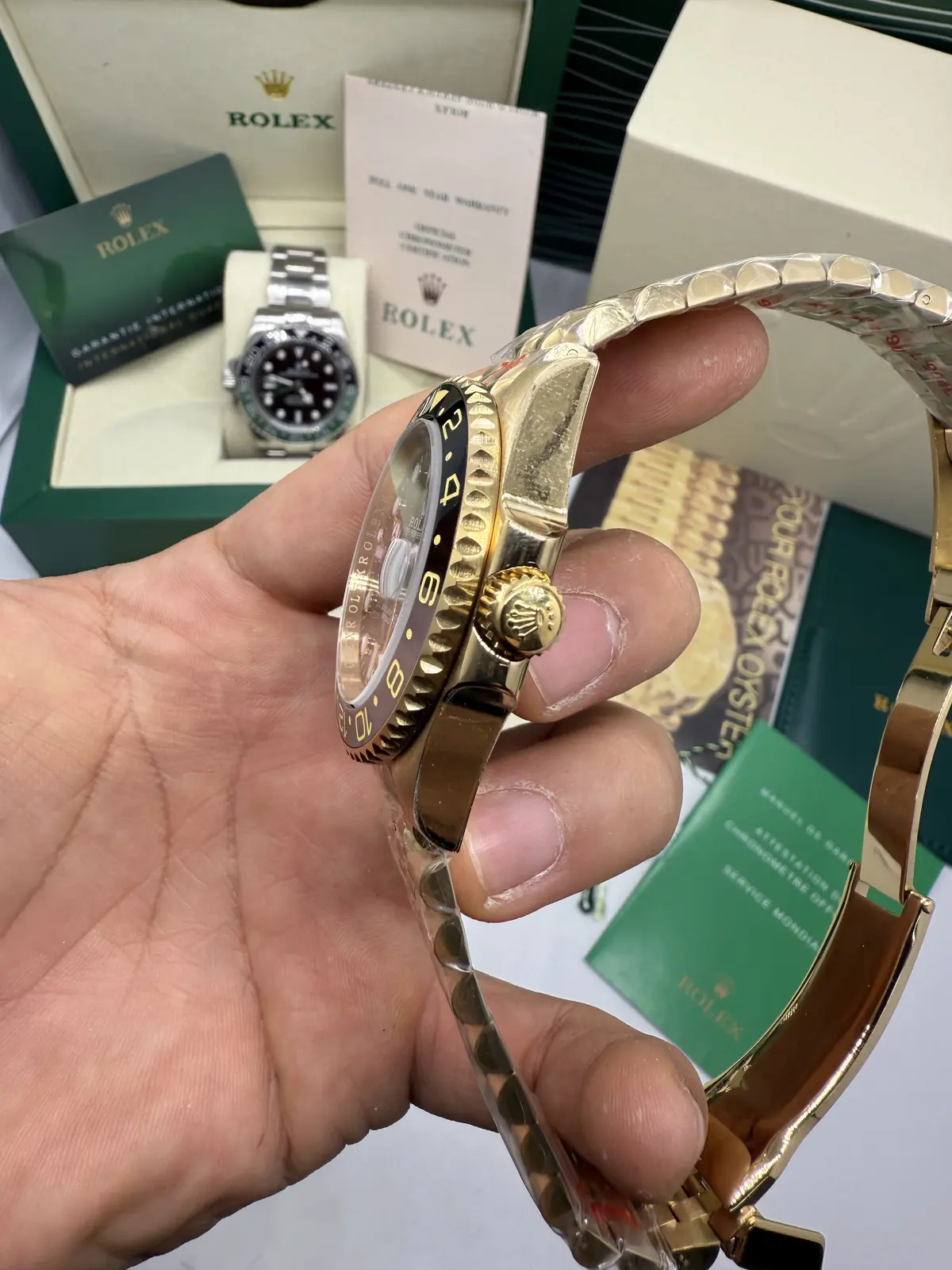 Rolex GMT Master II Full Gold