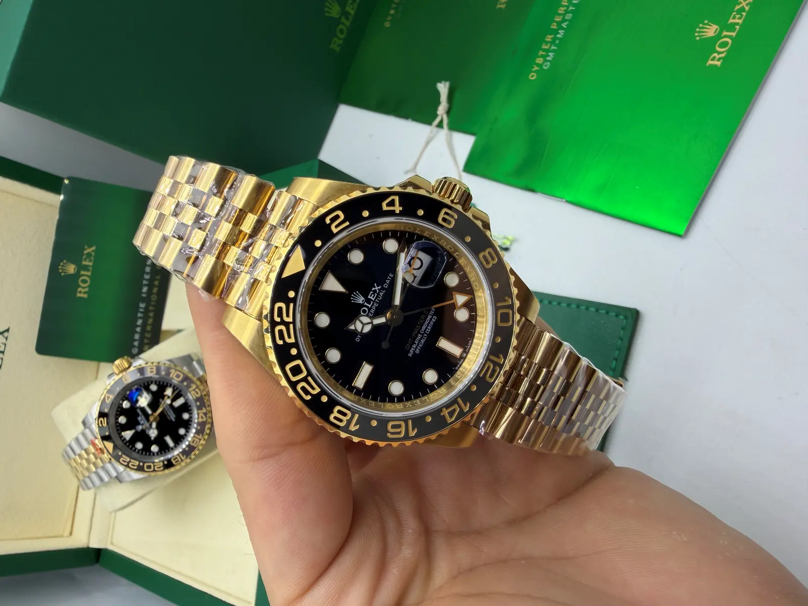 Rolex GMT Master II FULL GOLD