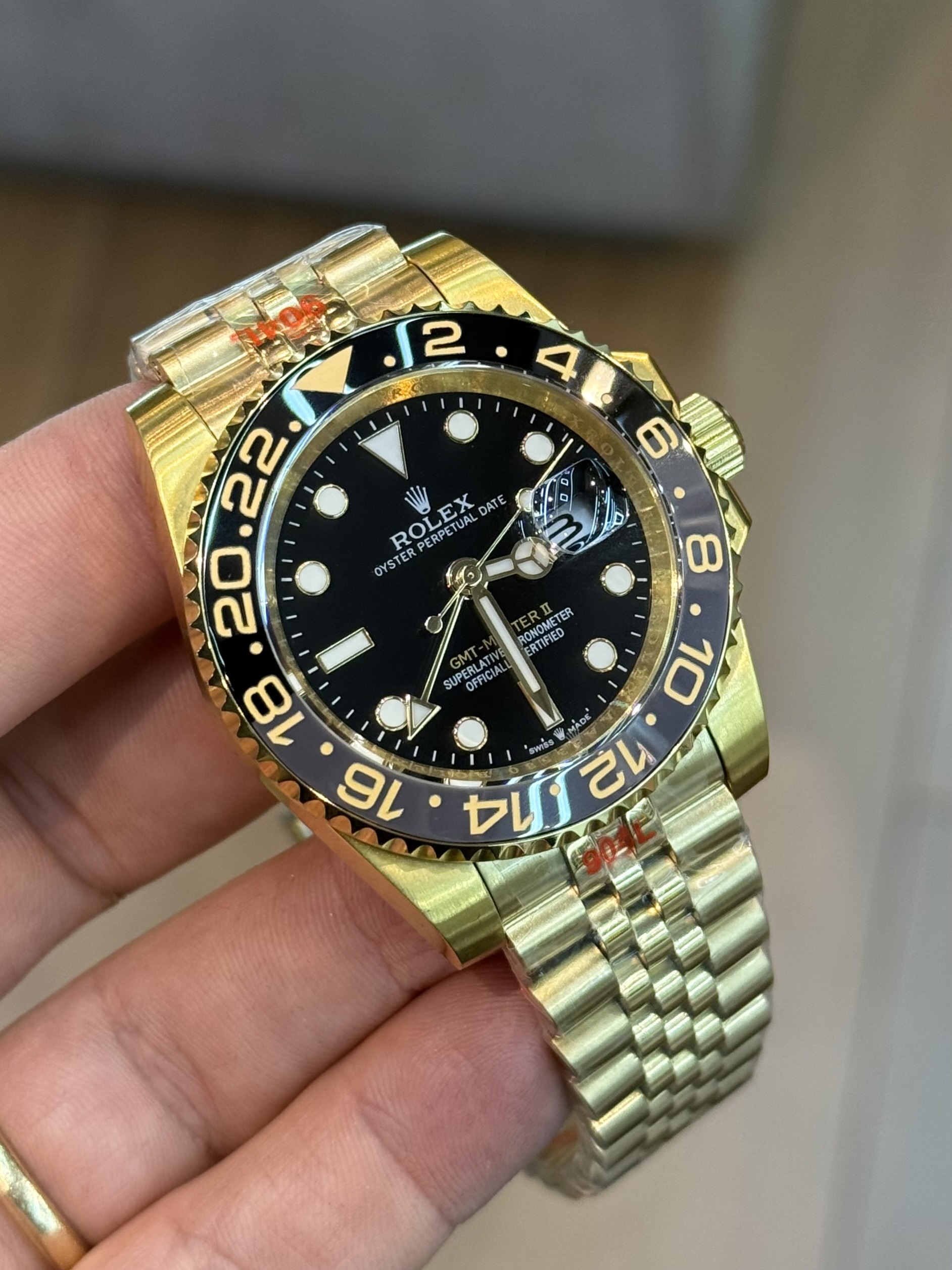Rolex GMT Master II FULL GOLD