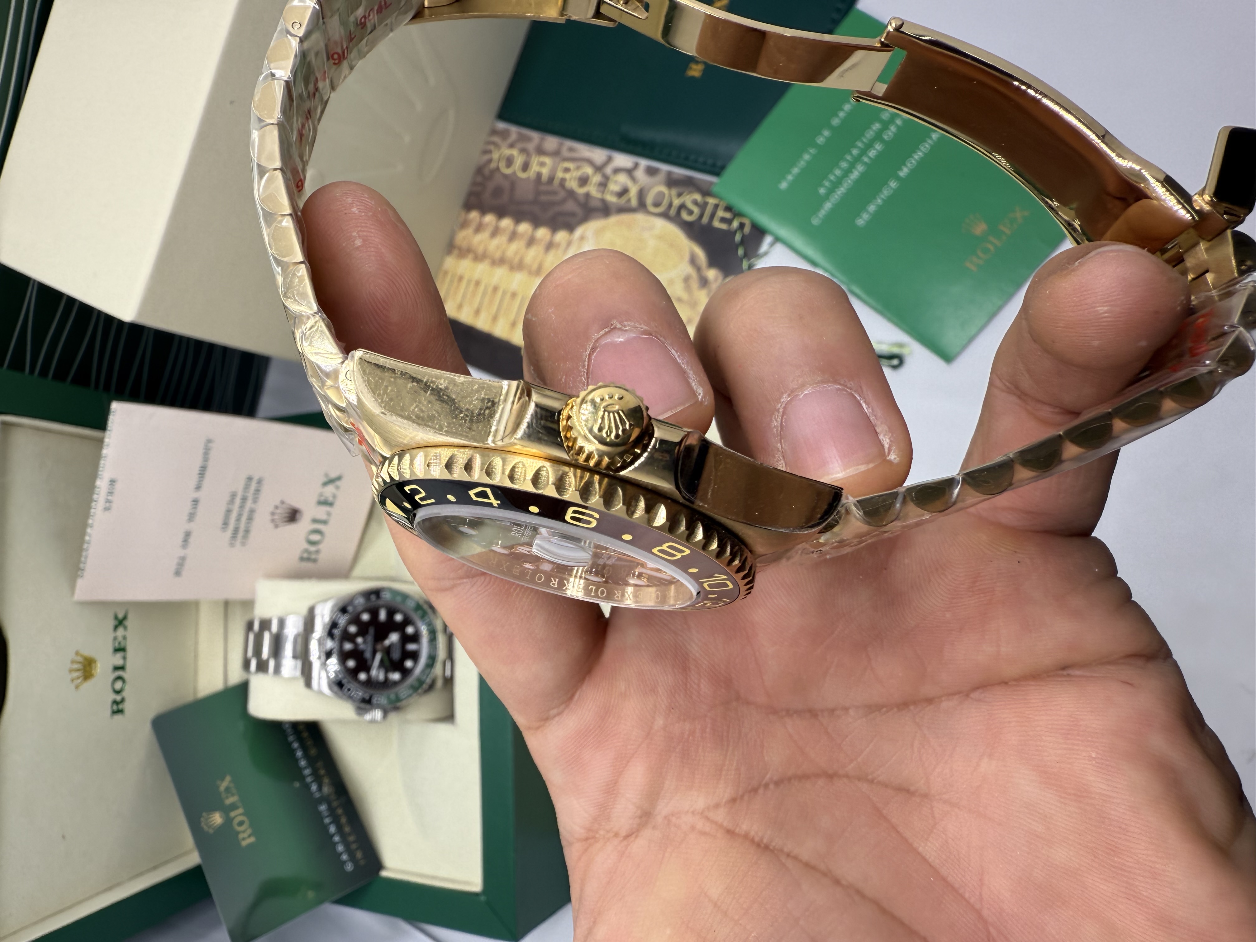 Rolex GMT Master II FULL GOLD