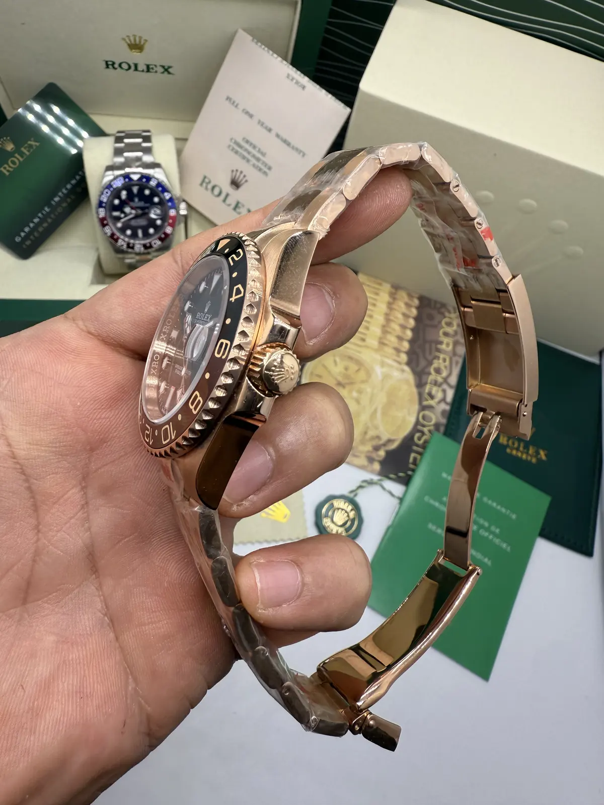 Rolex GMT Master II Full Rosé